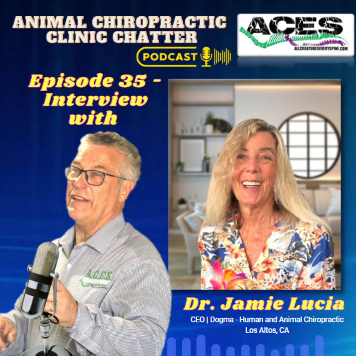 ⁣Animal Chiropractic Clinic Chatter Podcast | Interview w/ Dr. Jamie Lucia