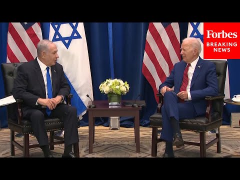 Netanyahu Reaffirms 'Israel’s Commitment To Democracy' In Meeting With Biden Outside UN Summit