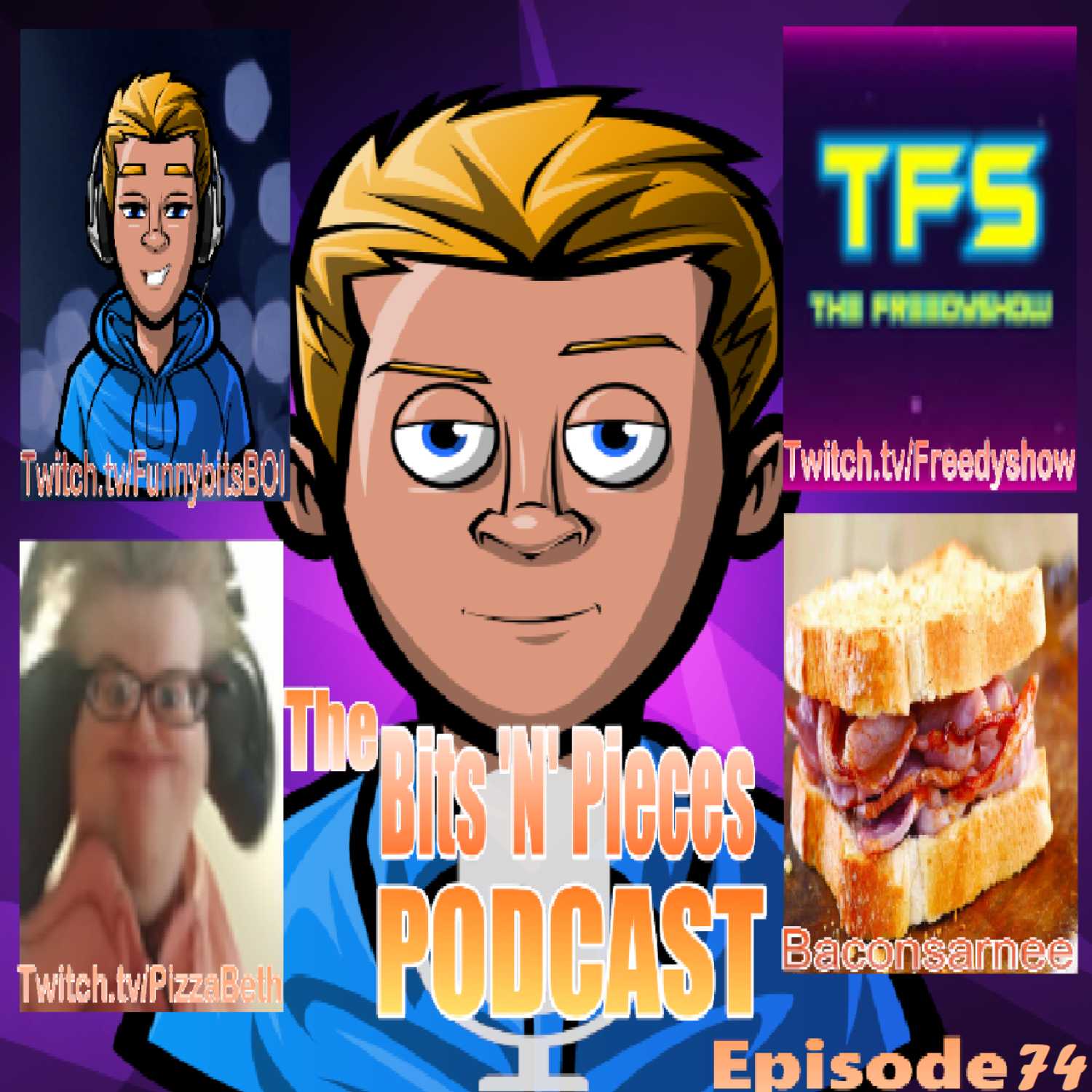 The Bits 'N' Pieces Podcast Ep: 74 Freedy made it to the show finally