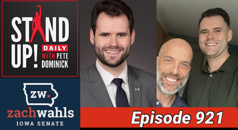 Episode 921 Impeachment Circus and Iowa State Senator Zach Wahls