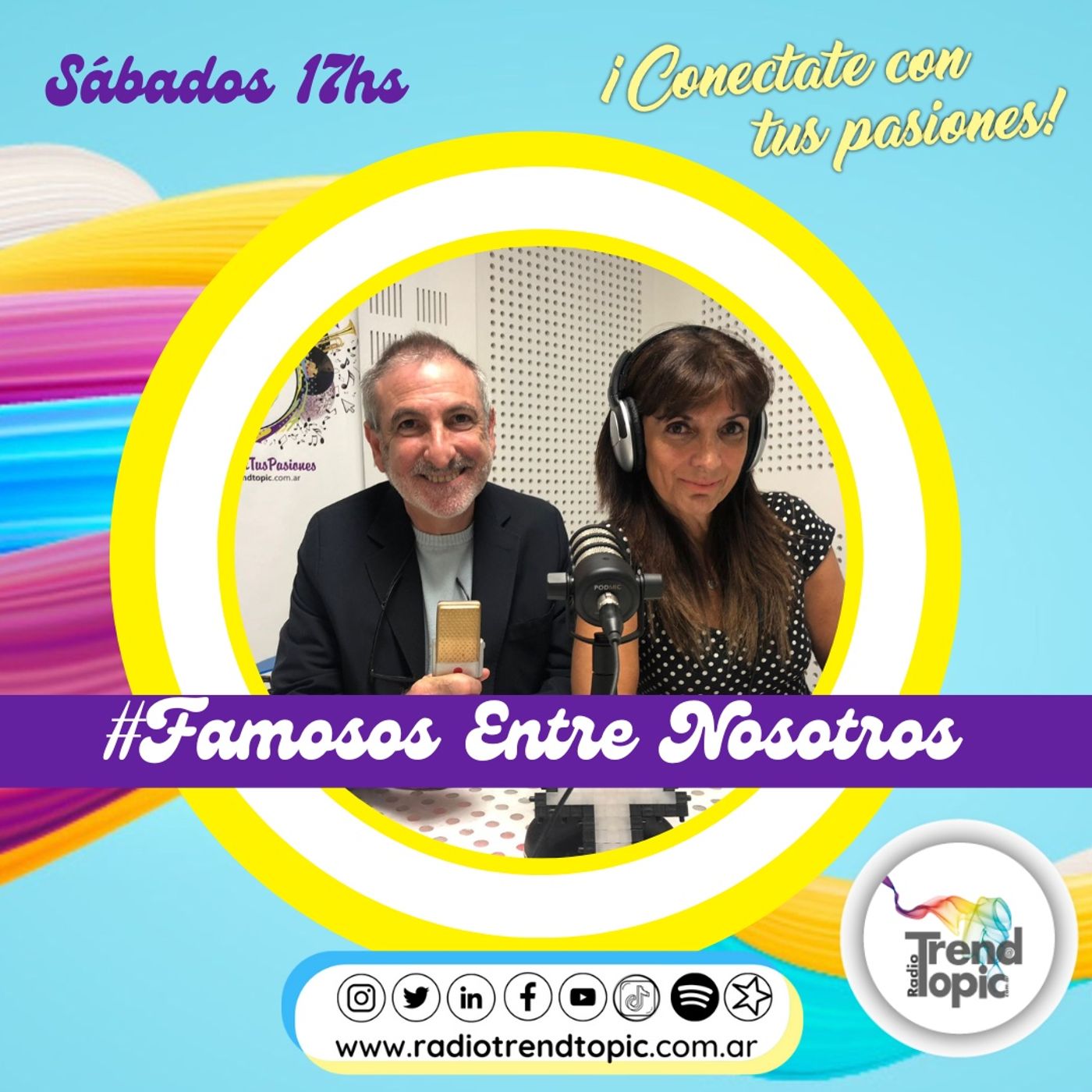 ⁣Famosos entre nosotros T8 E31- @desdequemelikeaste @benaventelucre @zairasadaa @paurussomartinez  @lu__jazmin