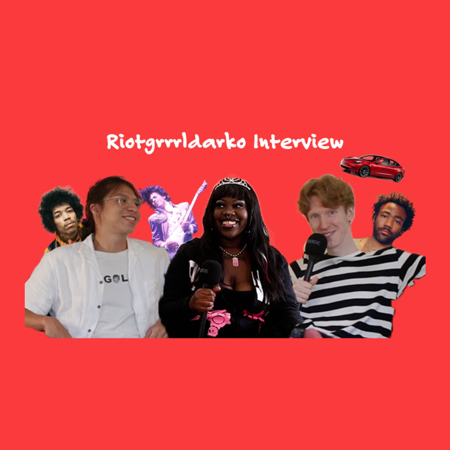 ⁣Riotgrrrldarko talks Religion, LSD, Hendrix, Tesla, New Album | Almost Spicy