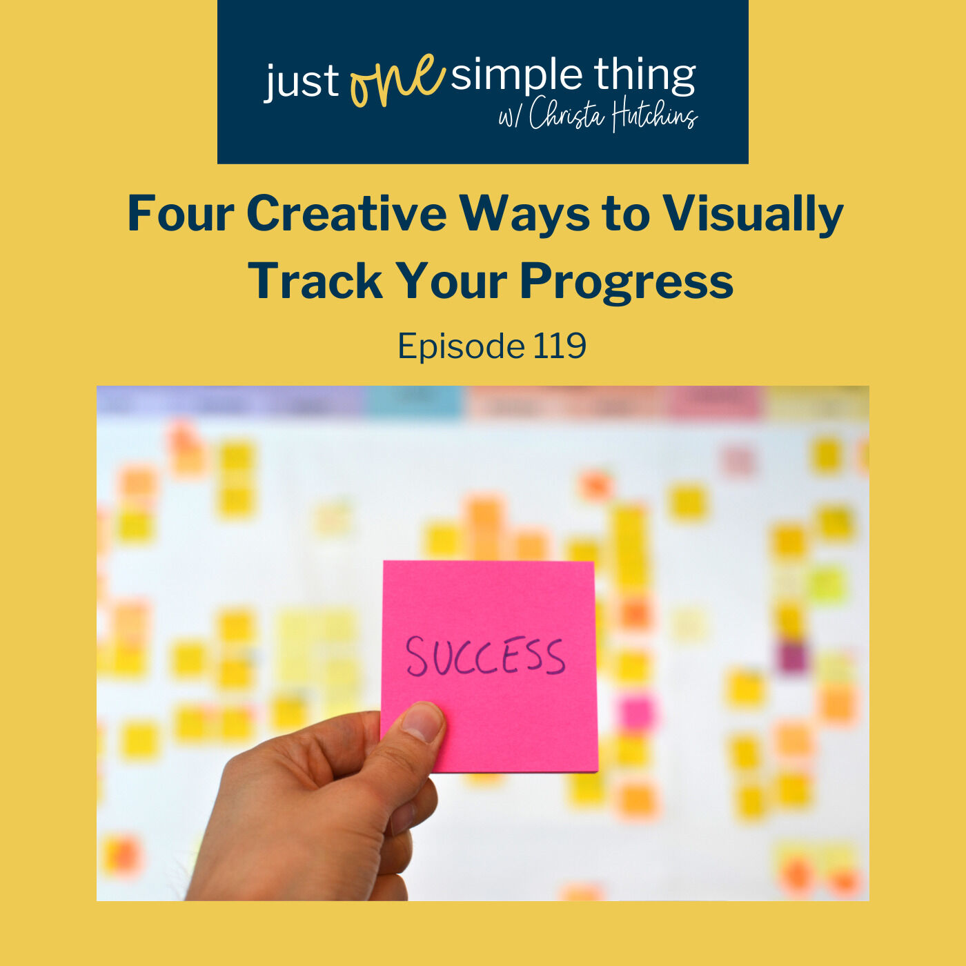 ⁣E119: Four Creative Ways to Visually Track Your Progress