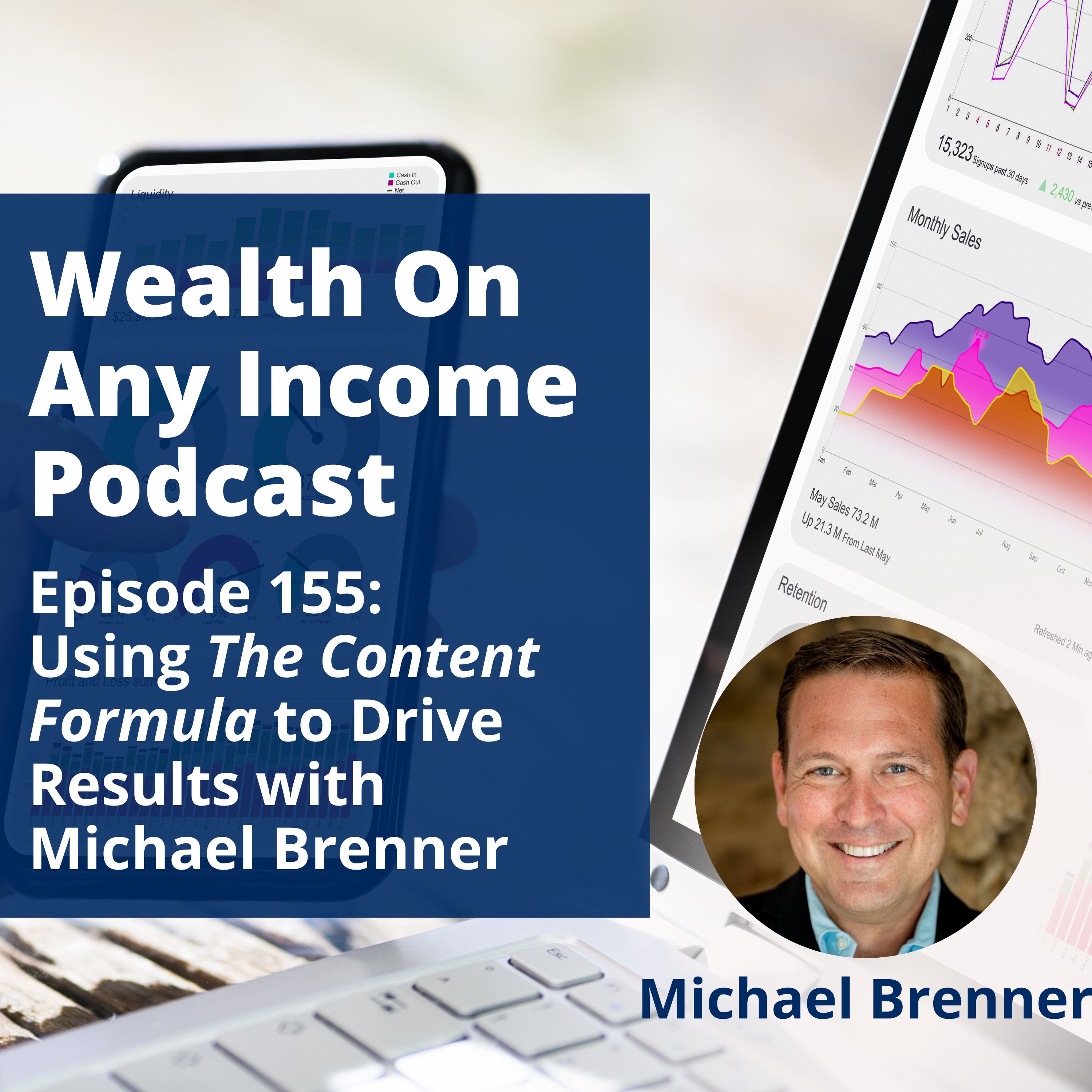 ⁣Episode 155: Using The Content Formula to Drive Results with Michael Brenner