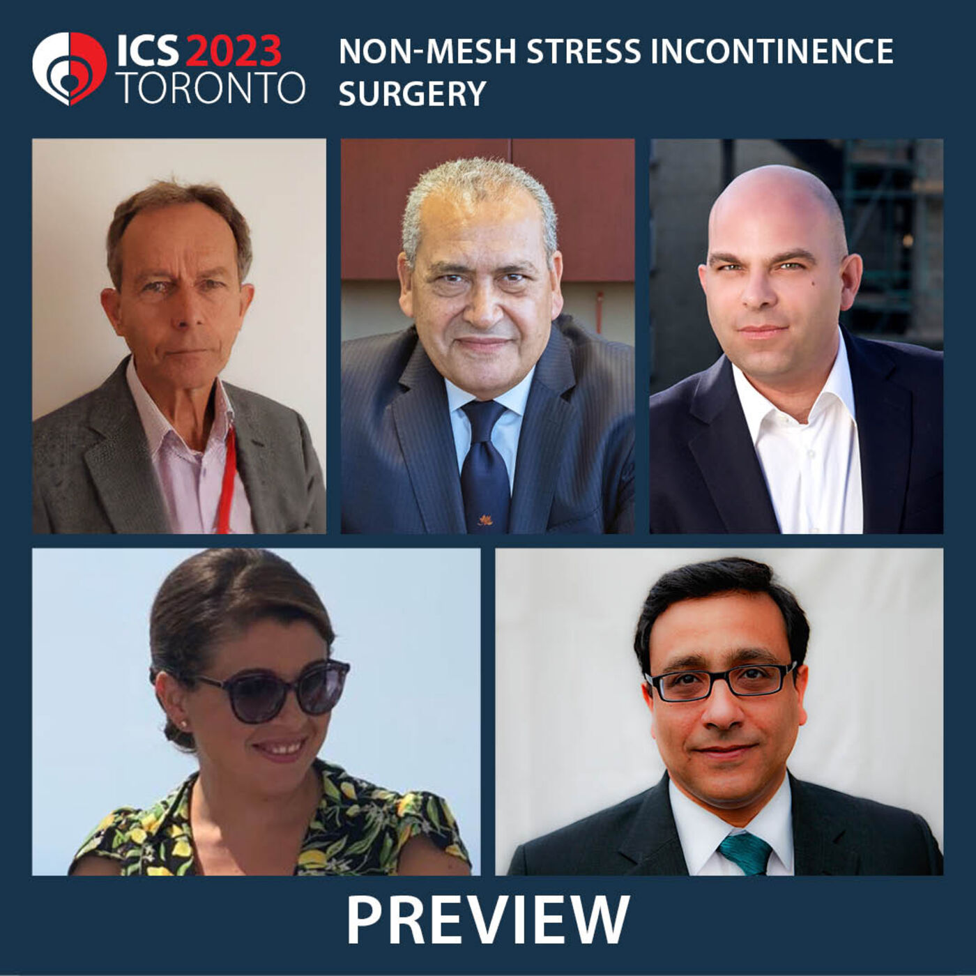 ⁣Non-mesh Stress Incontinence Surgery: Workshop 21, ICS 2023 Preview