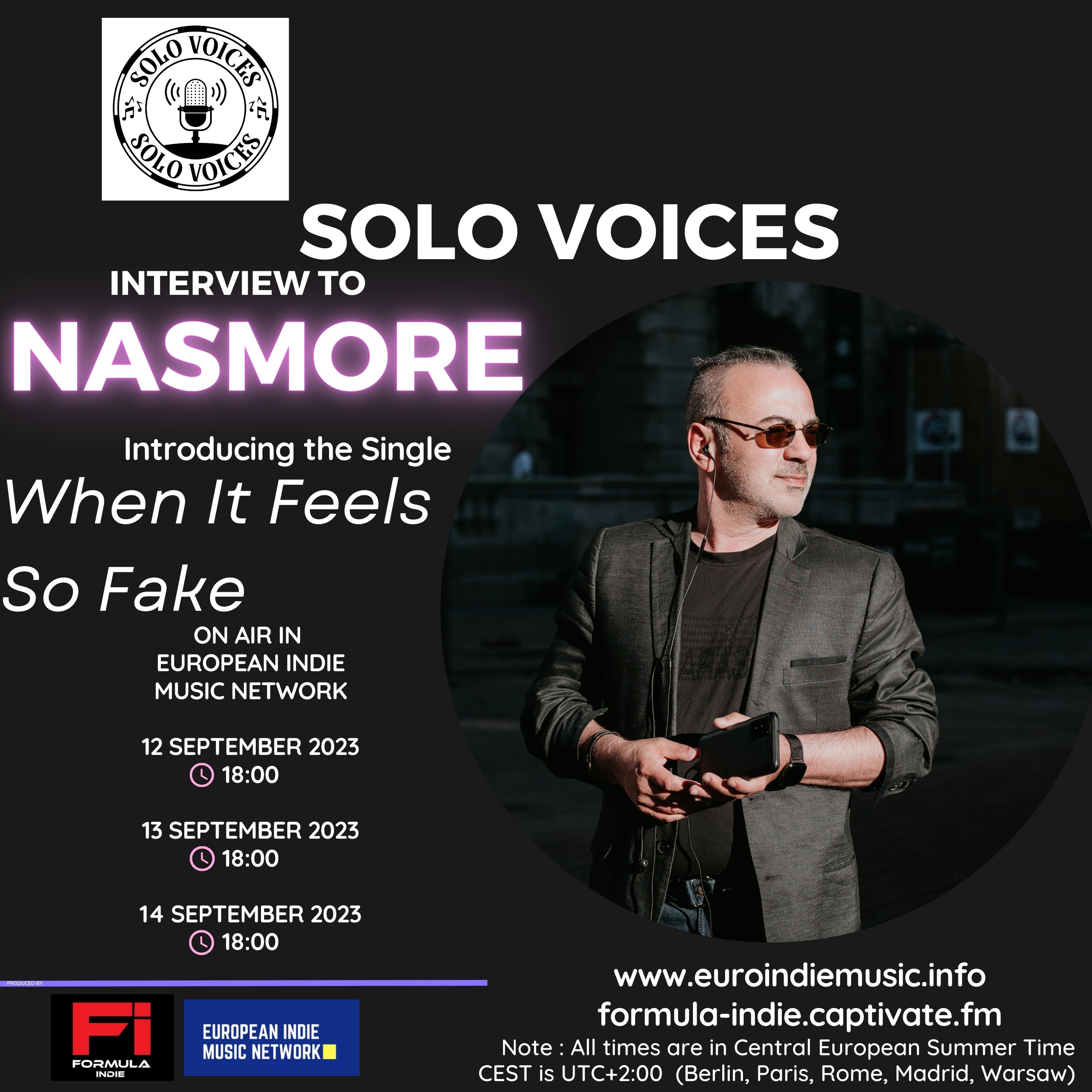 Solo Voices NASMORE - When if feels so Fake