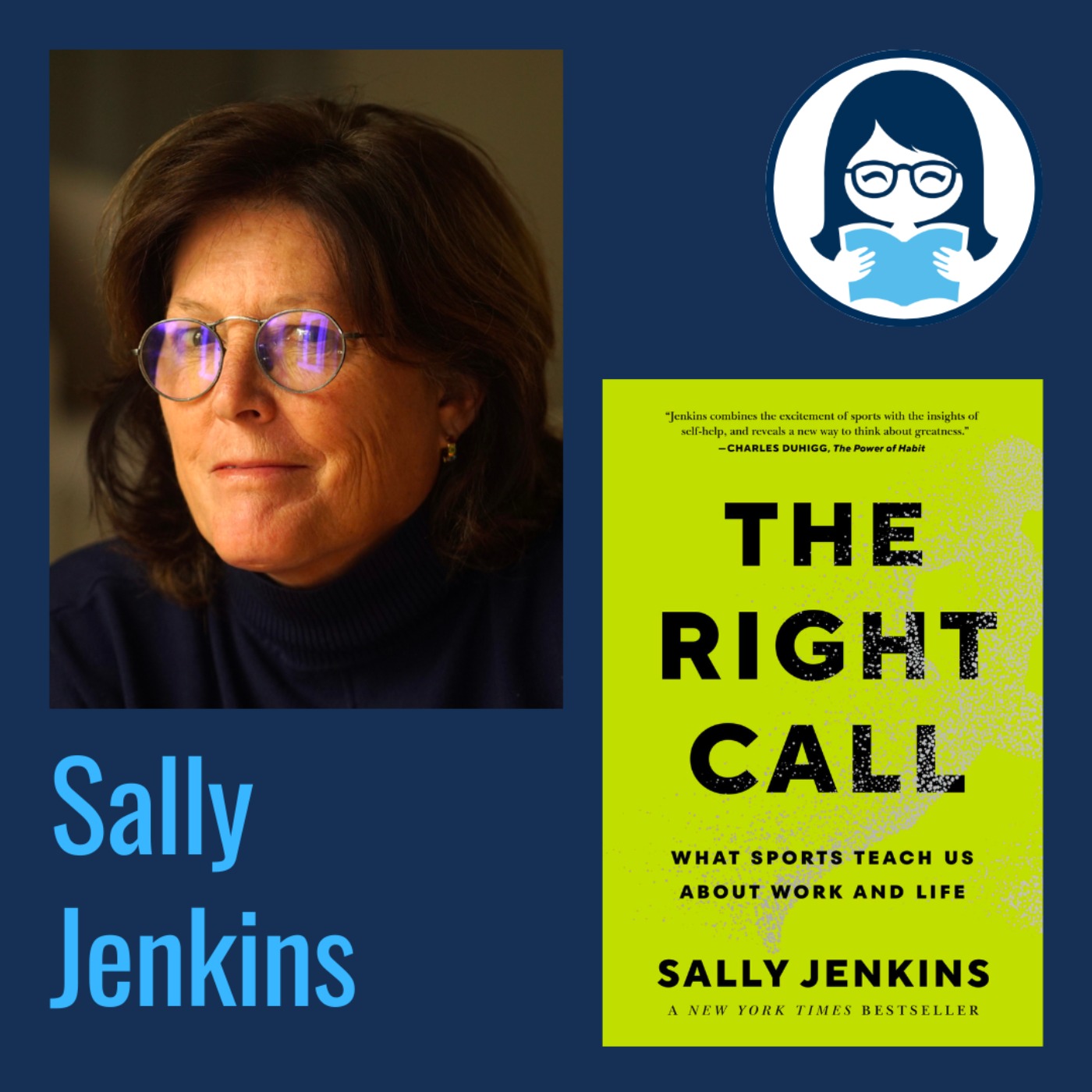 ⁣Sally Jenkins, THE RIGHT CALL: What Sports Teach Us about Work and Life