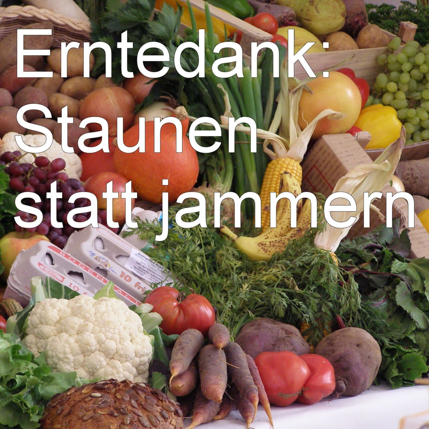 Erntedank: Staunen statt jammern