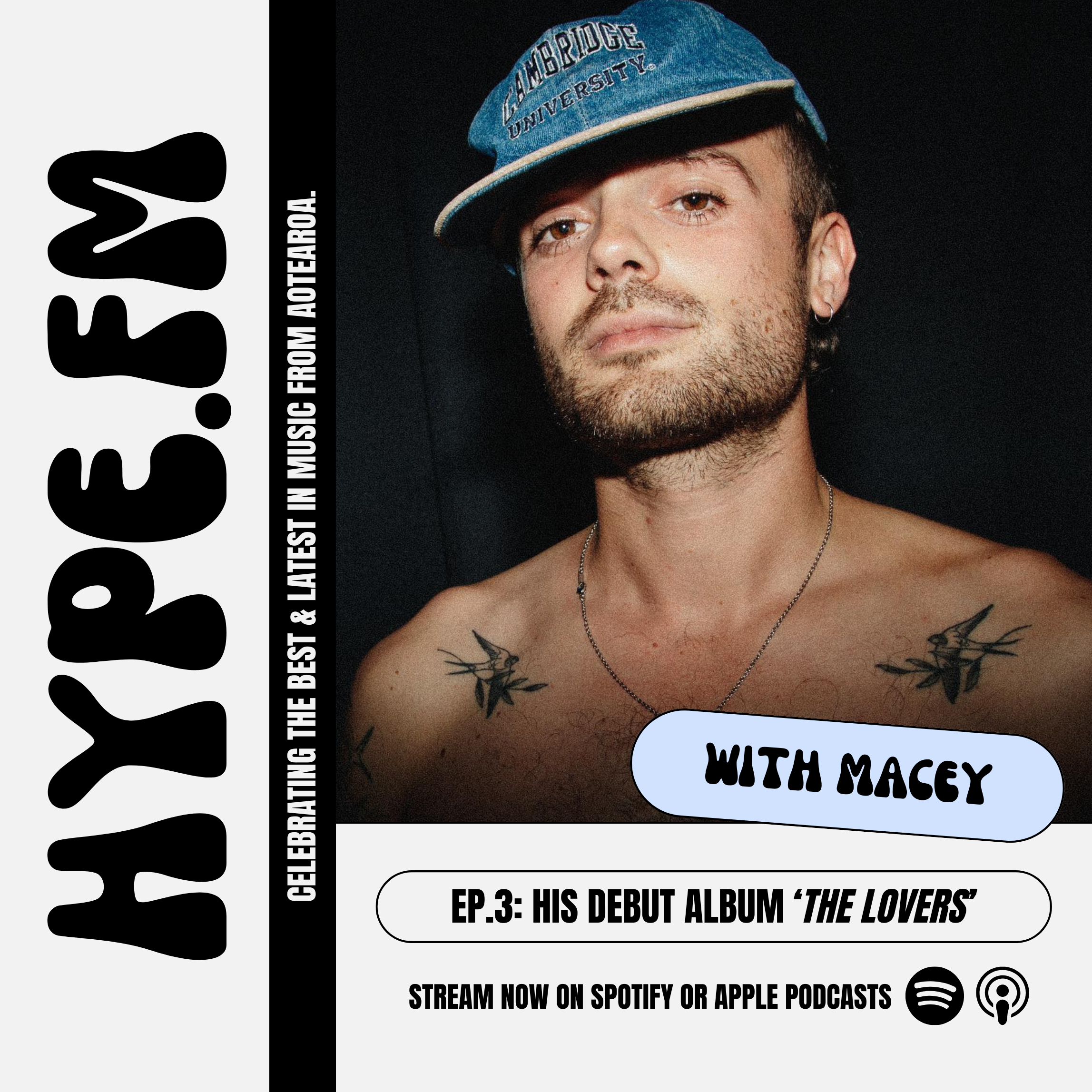 ⁣EP 3: MACEY on his debut album 'The Lovers'