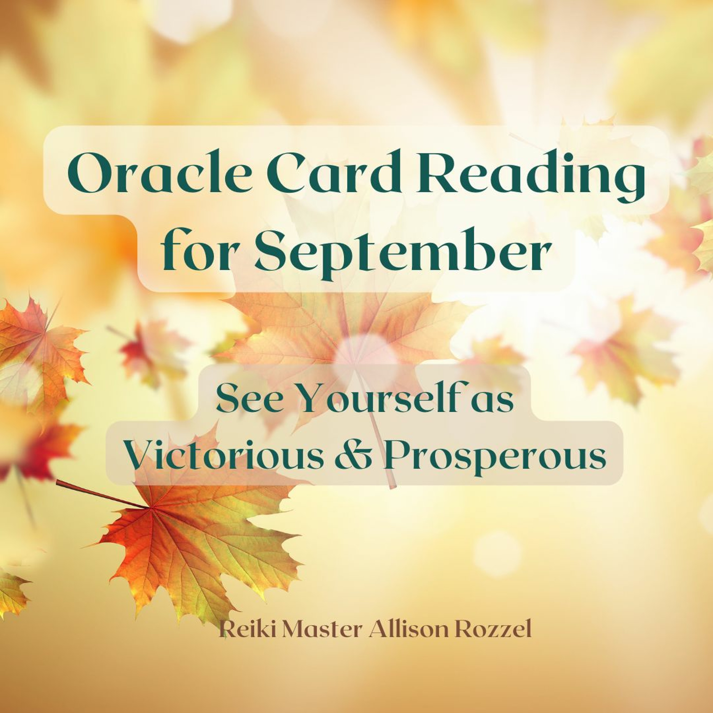 Sacred Sunday Session: See Yourself Victorious & Prosperous