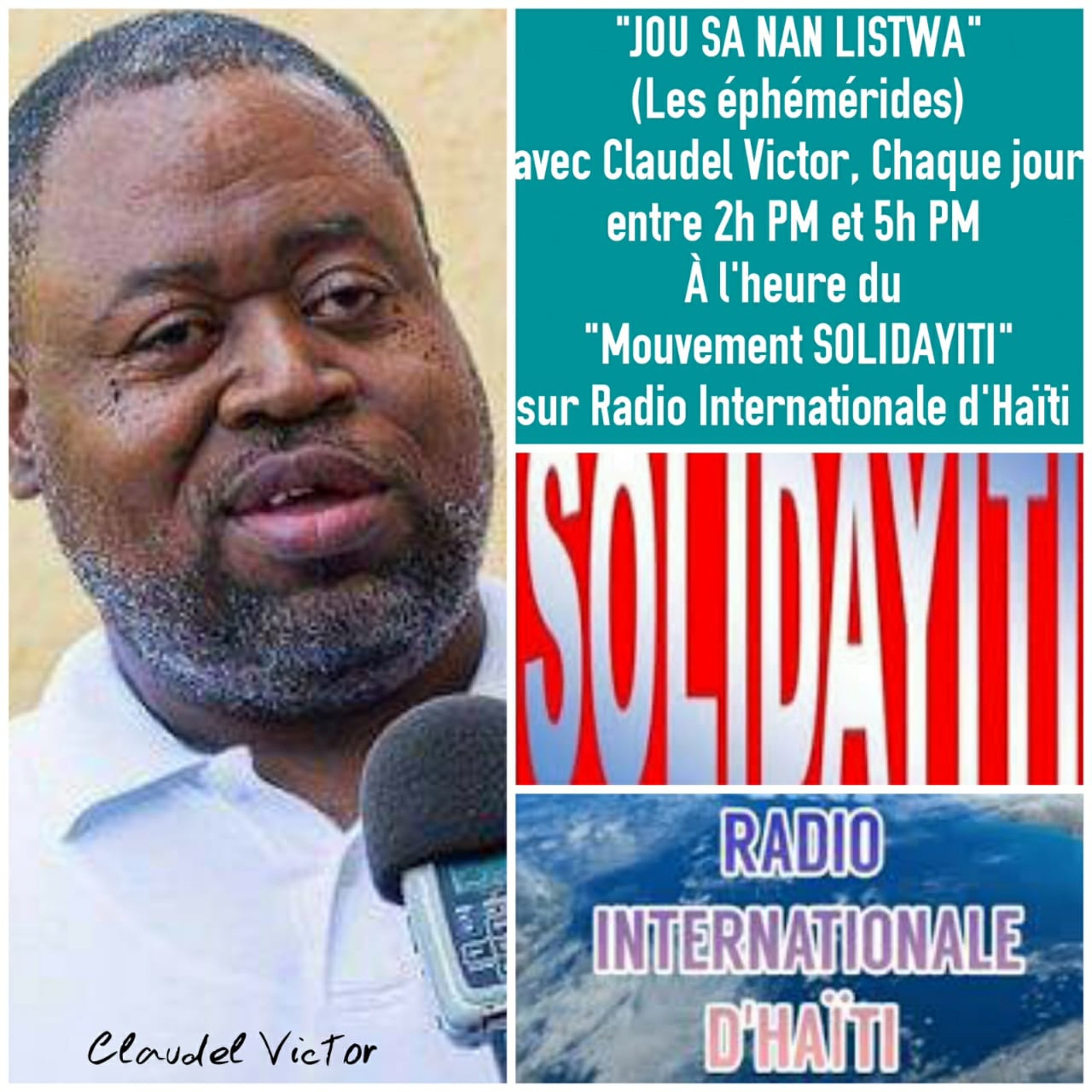 ⁣Jou sa nan listwa No.255 avec Claudel Victor en Direct de Pétion-Ville, Haïti - Lundi 11 septembre 2023