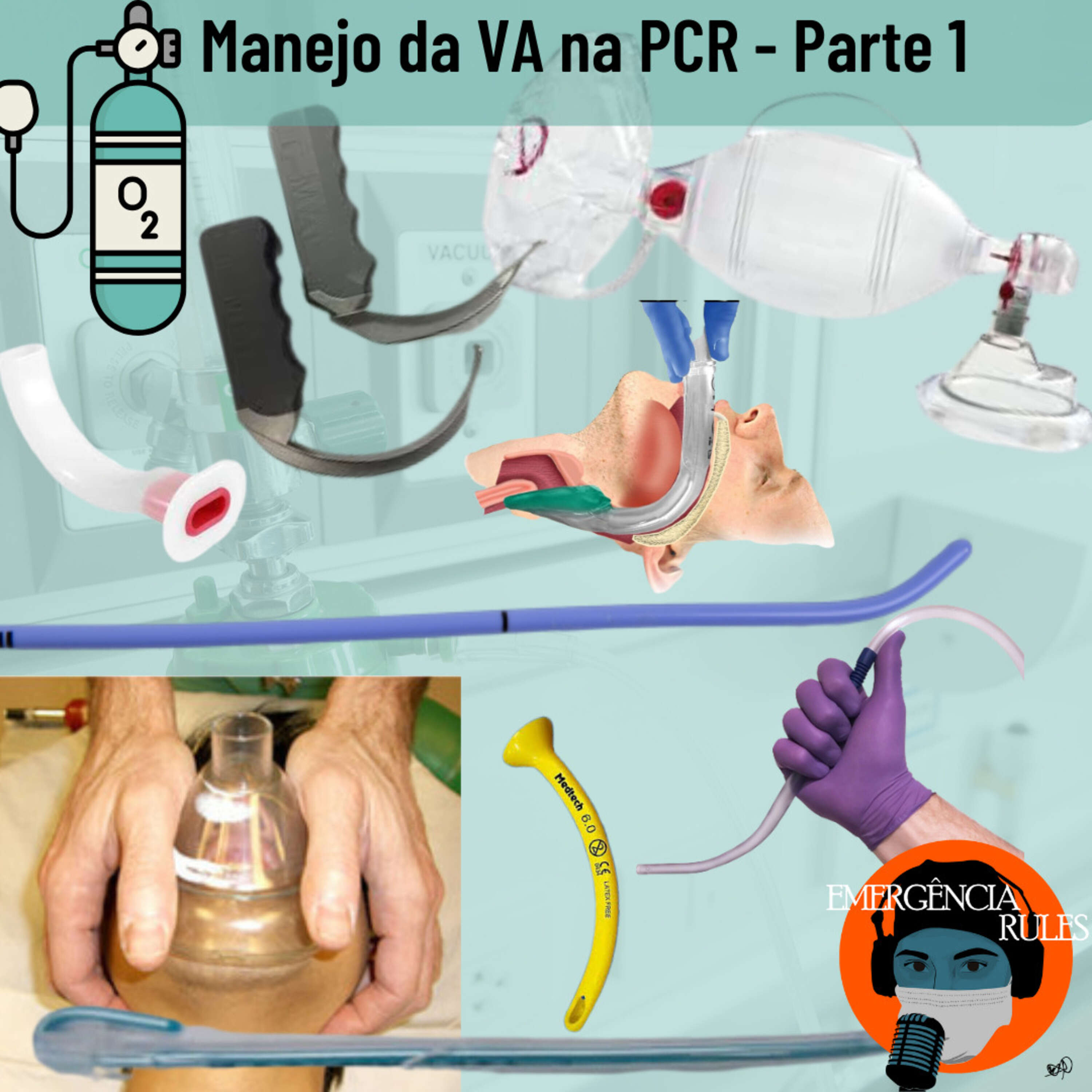 ⁣10: Manejo da via aérea na Parada Cardiorrespiratória - Parte 1