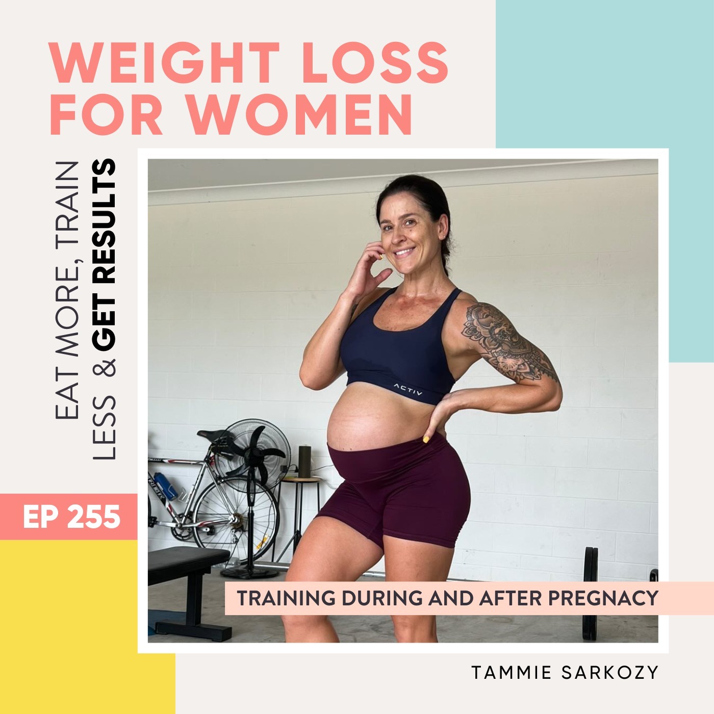 ⁣#255 - Training during and after pregnancy with Tammie Sarkozy