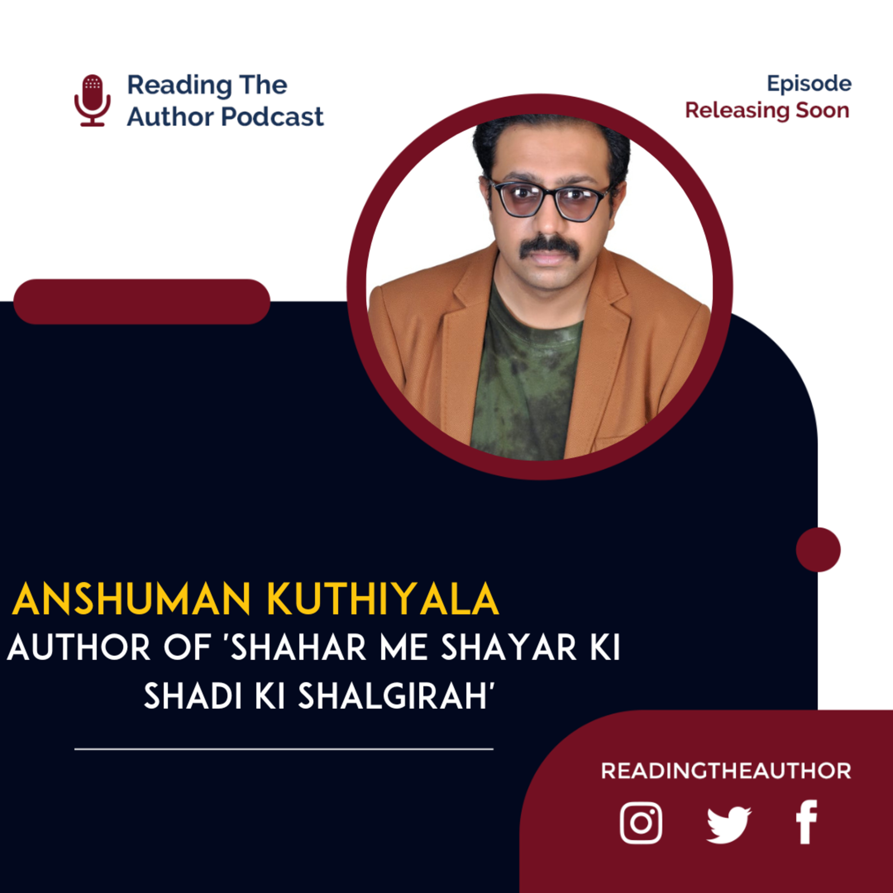 Reading ANSHUMAN KUTHIYALA | Reading The Author