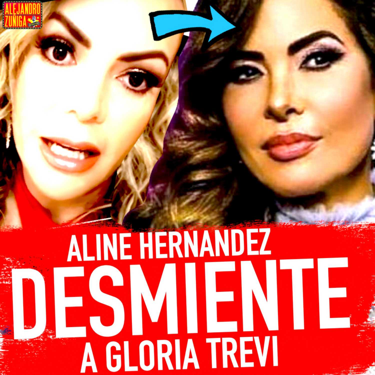 Aliine Hernandez DESENMASCARA a Gloria Trevi