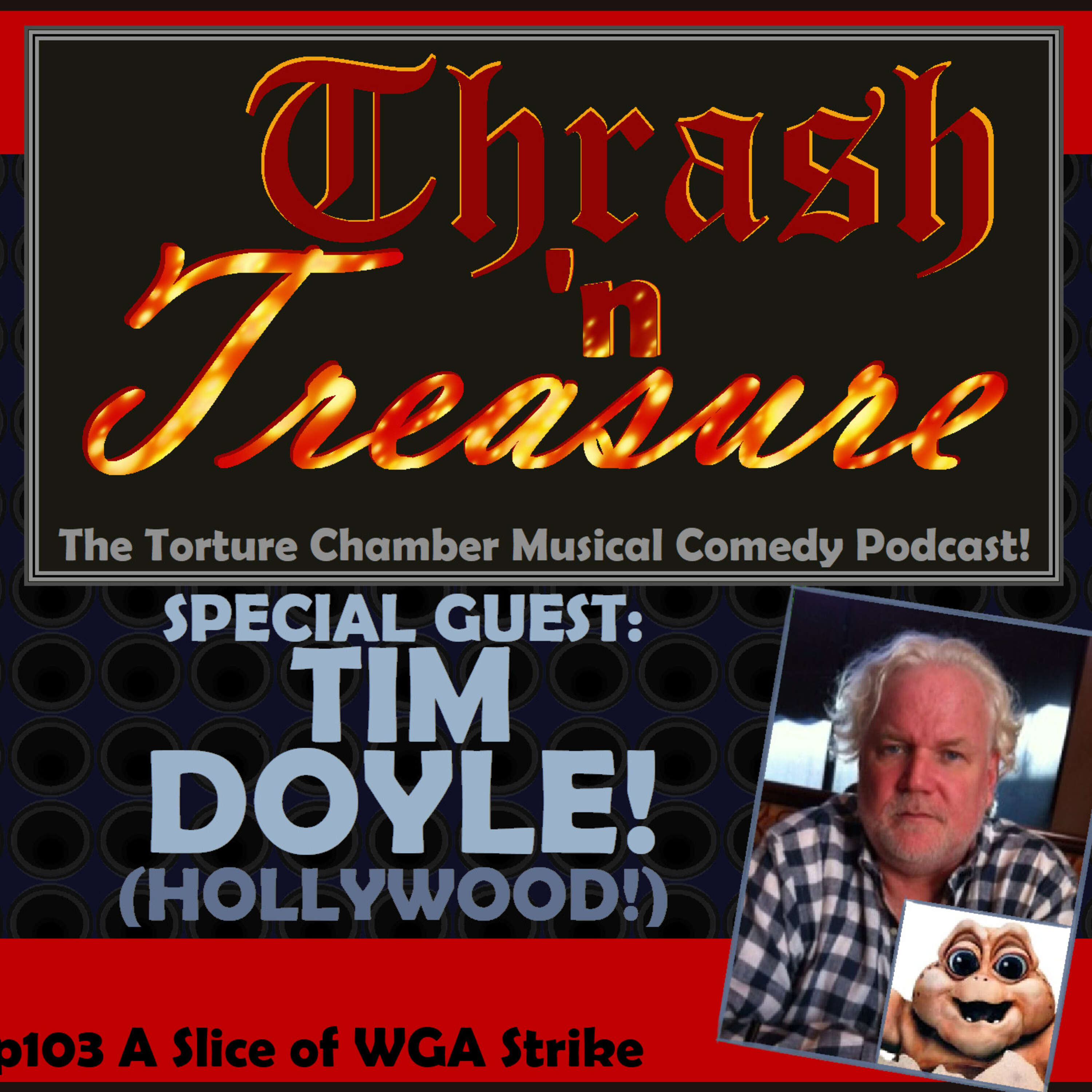 ⁣Ep103 A Slice of WGA Strike w/ Tim Doyle! (Hollywood!)