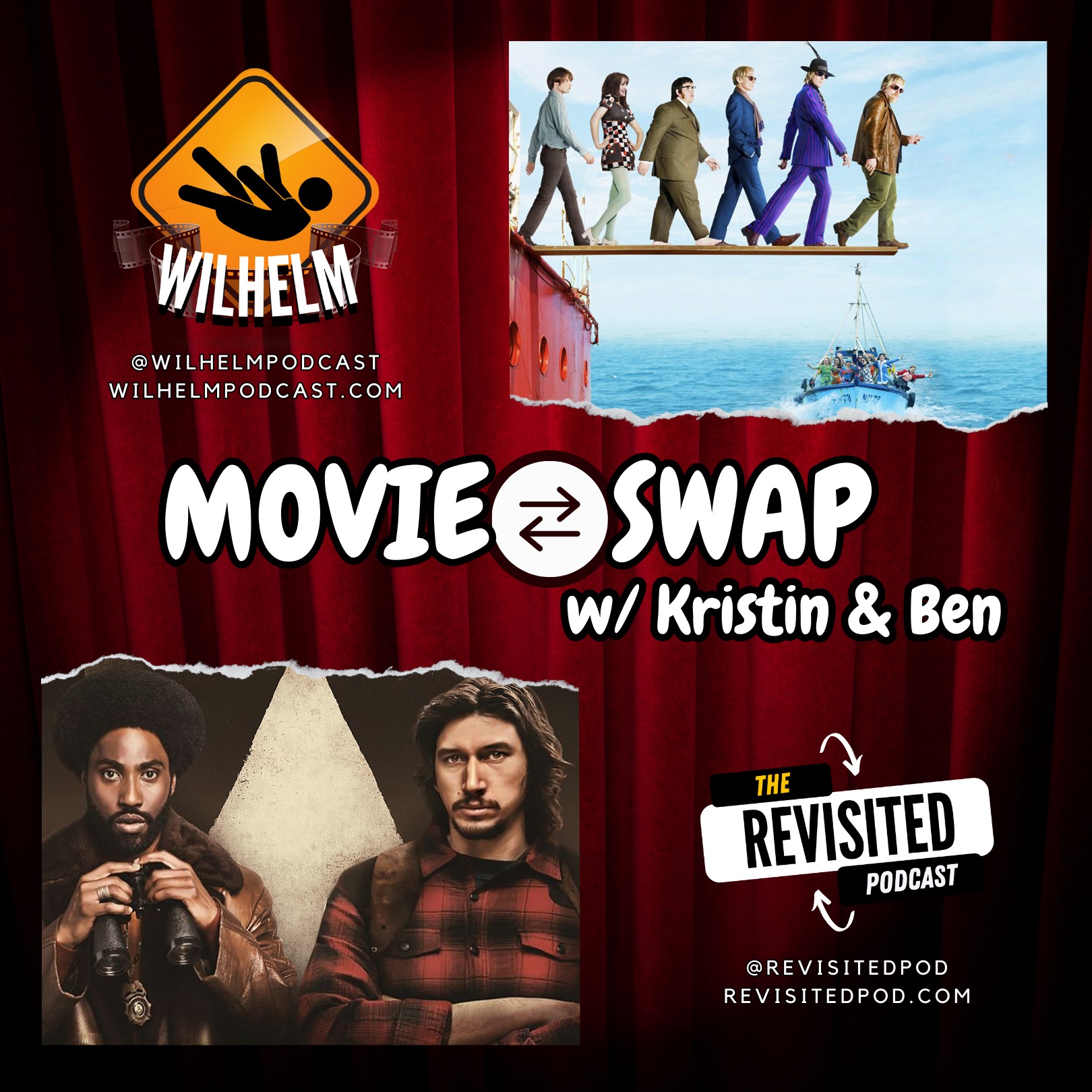 MOVIE SWAP: Pirate Radio / BlacKkKlansman