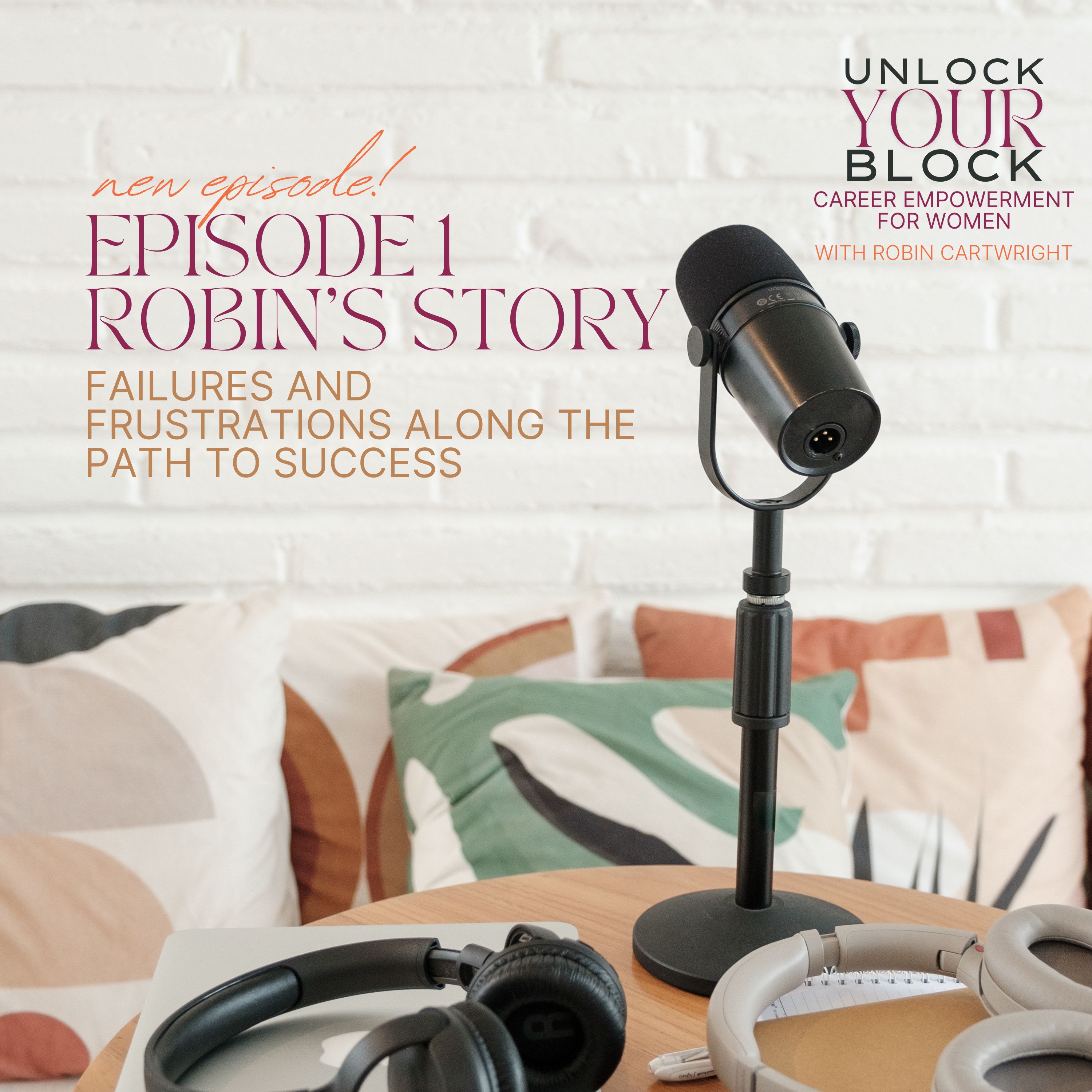 Episode 1: Robin's Story - Failures and Frustrations Along the Path to Success