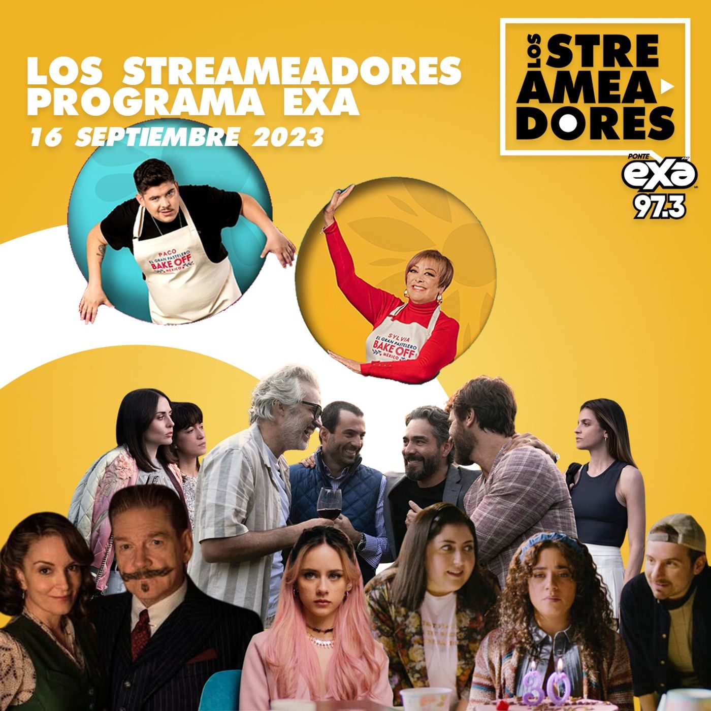 ⁣Cacería en Venecia, Las Viudas de los Jueves, P#t@s Redes Sociales, Bake Off Celebrity México y ¡Entrevista con Paco Rueda y Sylvia Pasquel! - LOS STREAMEADORES RADIO - 16 de Septiembre 2023