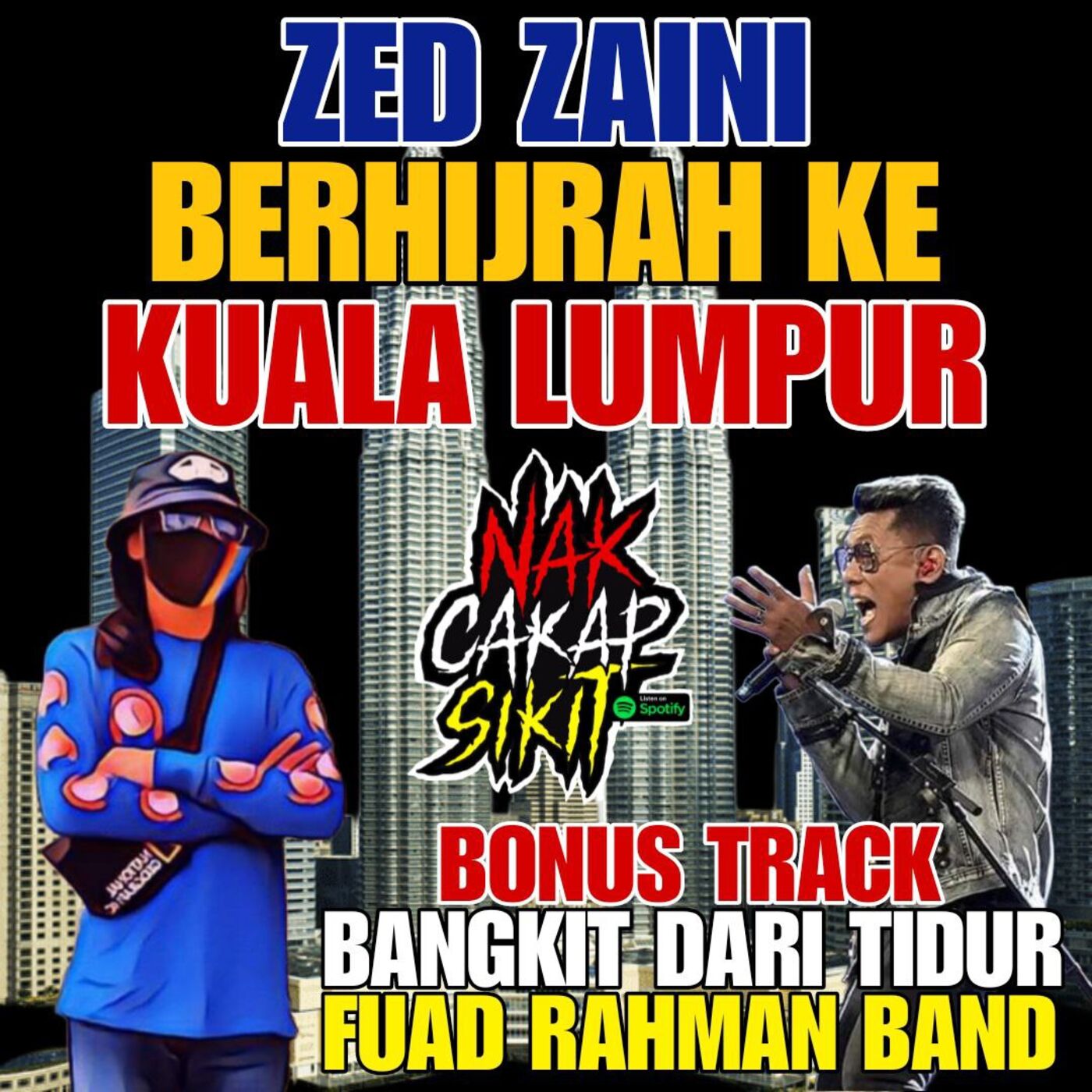 ⁣Episode 24 - Zed Zaini berhijrah ke KL ( Bonus Track Bangkit Dari Tidur - Fuad Rahman Band )