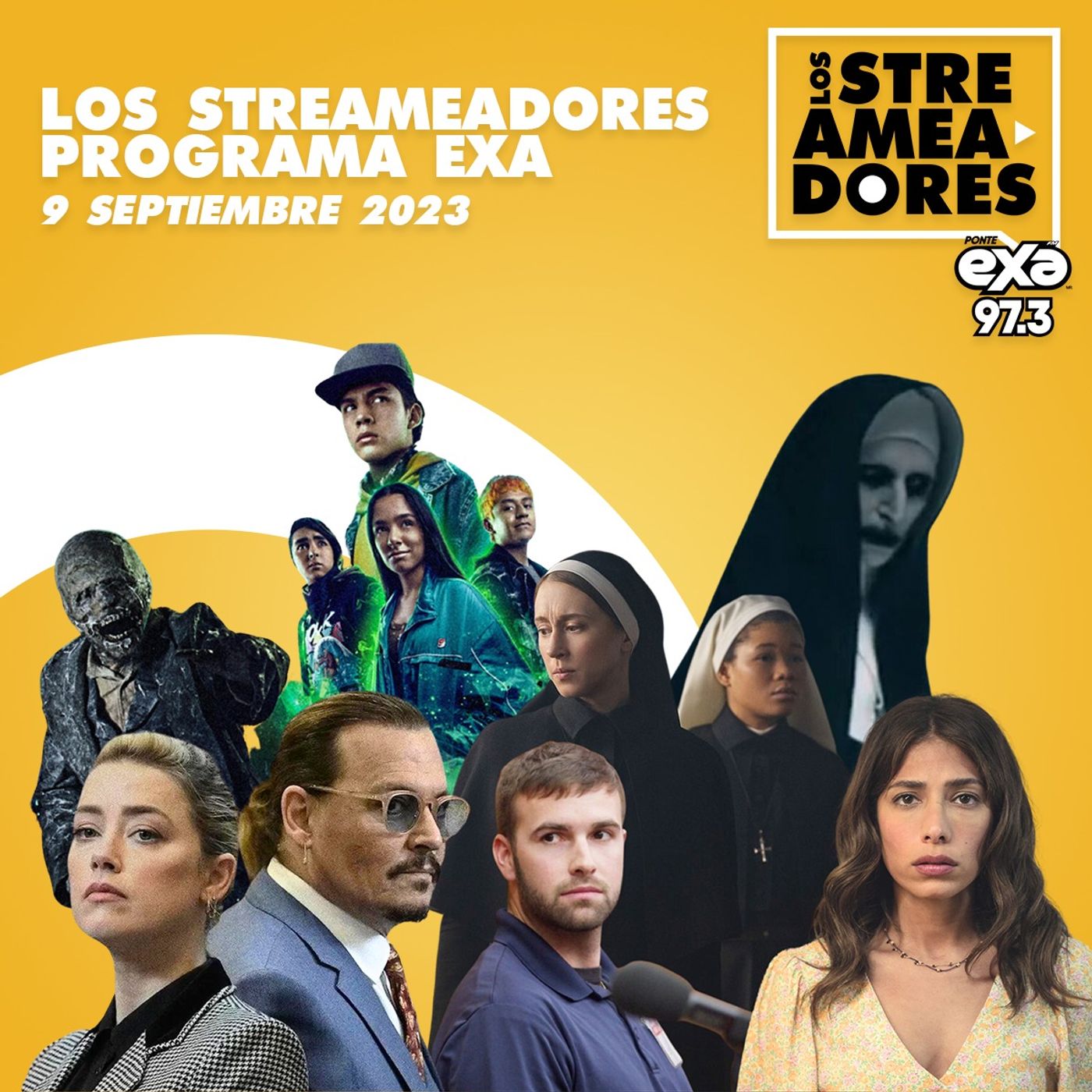 ⁣La Monja 2, ¿Quién es Erin Carter?, Pinches Momias, El Jurado, Depp vs Heard - LOS STREAMEADORES RADIO - 9 de Septiembre 2023