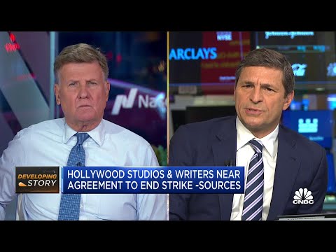 ⁣Hollywood studios, writers near agreement to end strike, hope to finalize deal Thursday: Sources