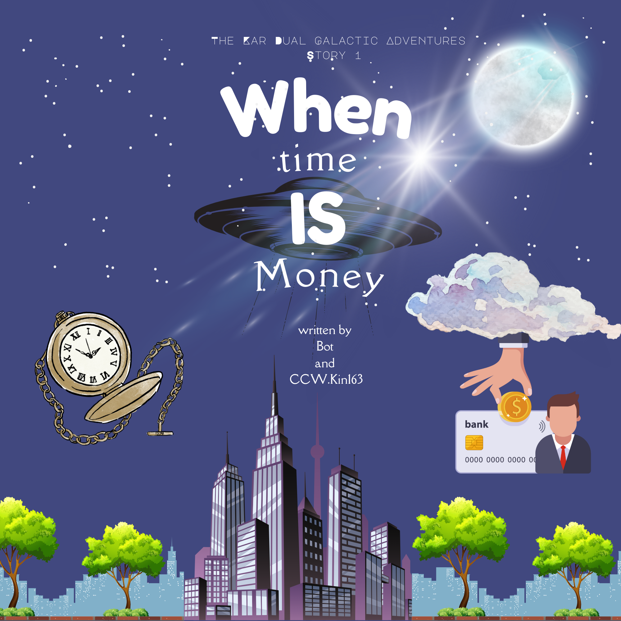 ⁣The Kar Dual Galactic Adventures: When Time IS Money | STEAM Fair Artist Feature: CCW.Kin163