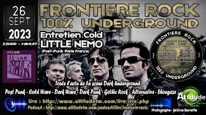 Frontière Rock 100% Underground du 26.09.23