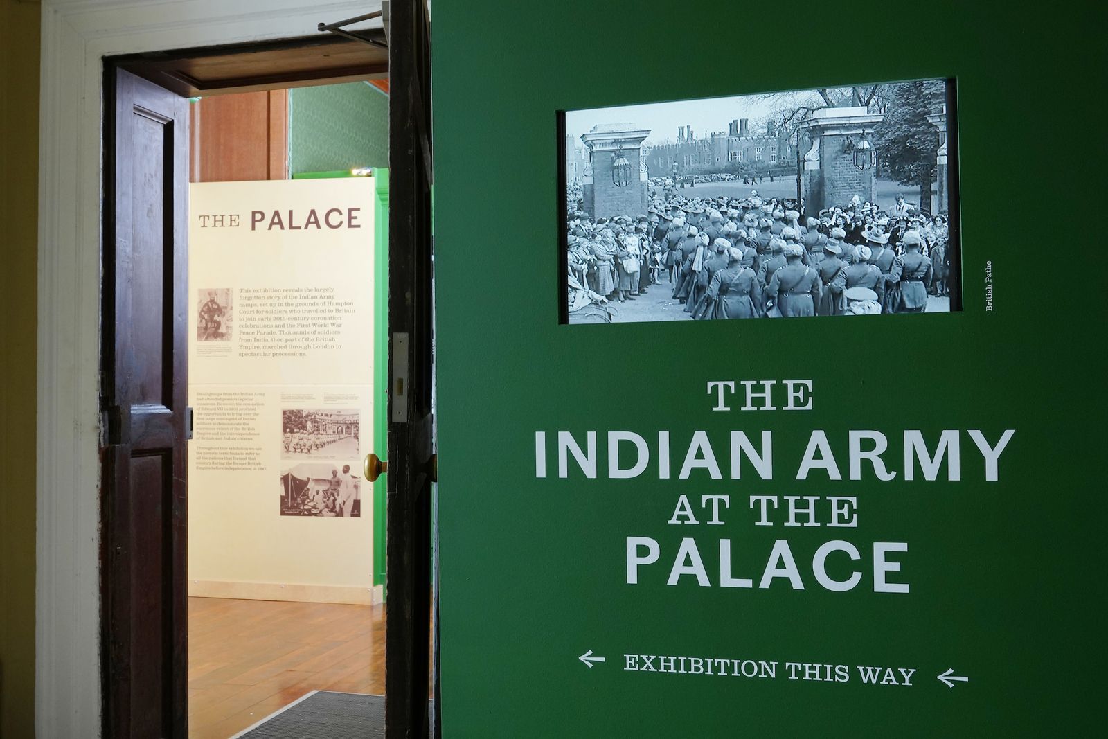 Indian Army at the Palace exhibition.