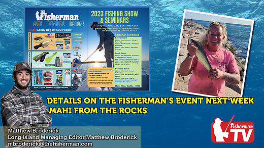 September 14th 2023 Long Island Metro Fishing Report with Matthew Broderick