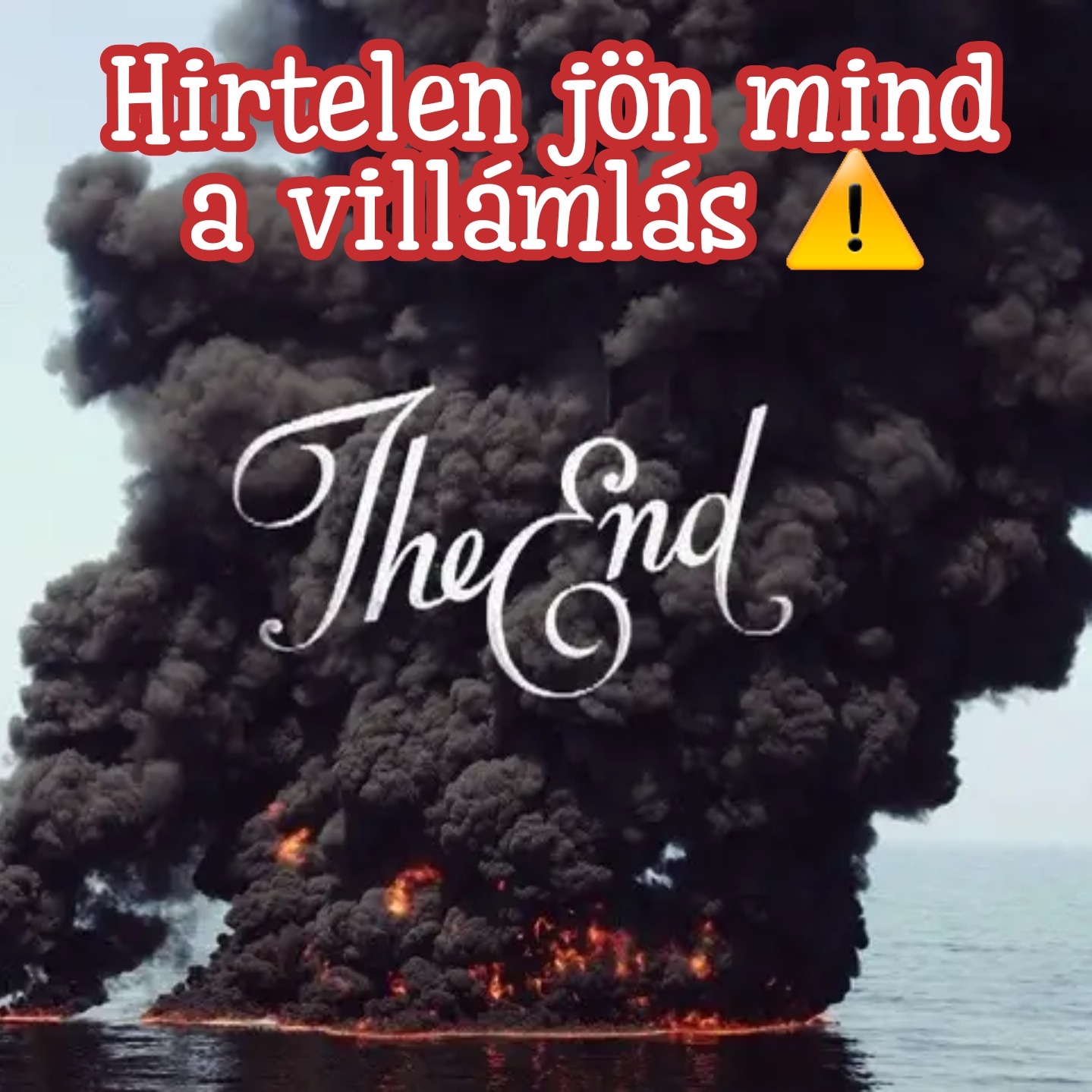 Hirtelen jön mind a villámlás-Figyelmeztetés⚠️