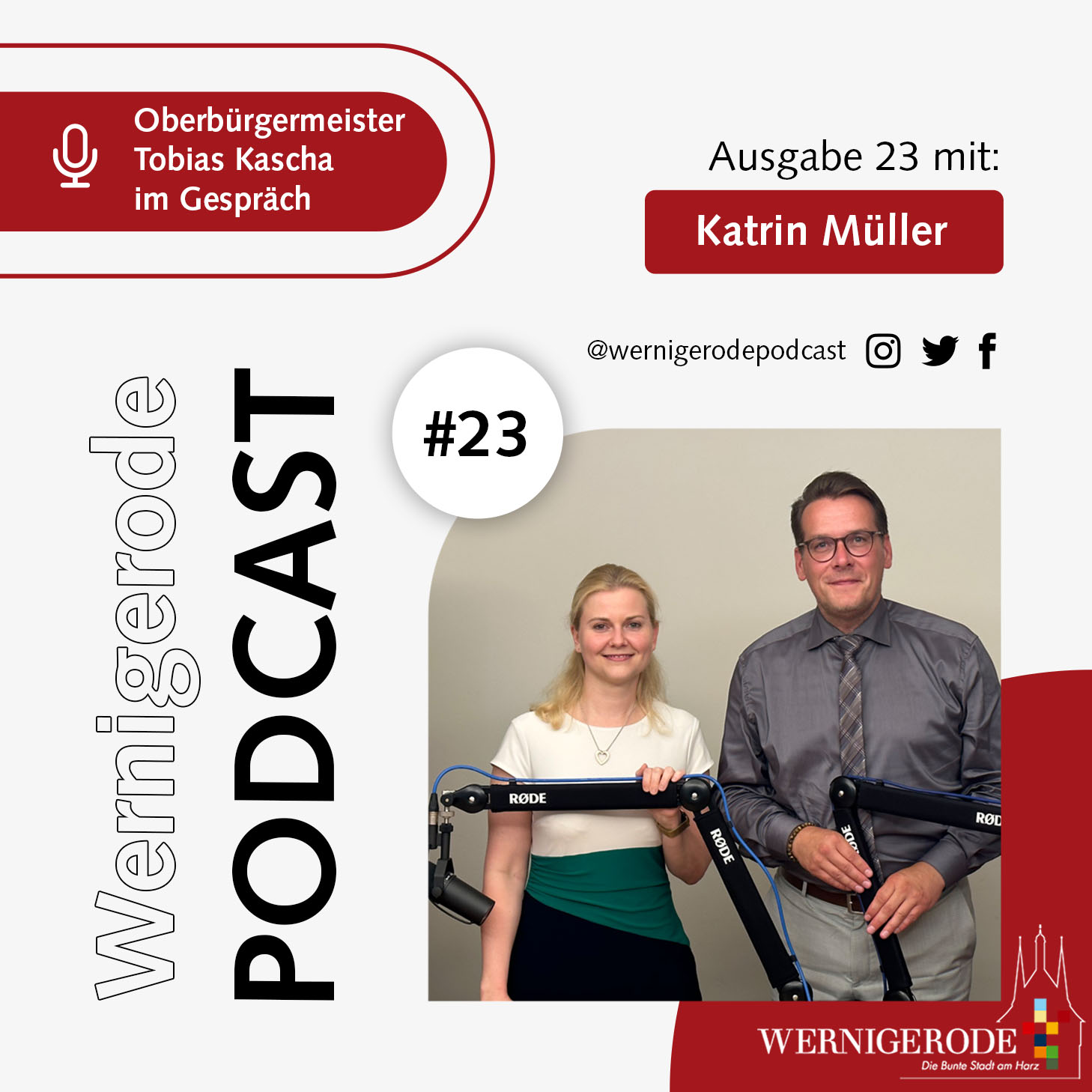 Wernigerode Podcast - Oberbürgermeister Tobias Kascha im Gespräch #23