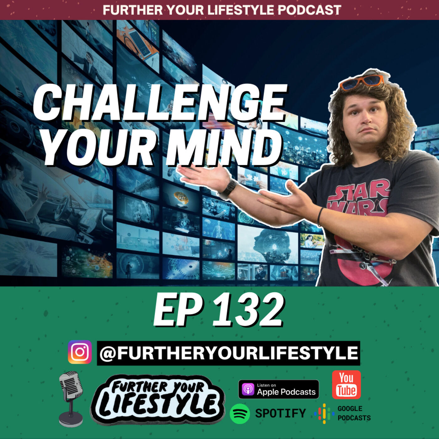 ⁣EP.132 - 10 Visuals That Outshine a 300-Page Self-Help Book | Further Your Lifestyle Podcast