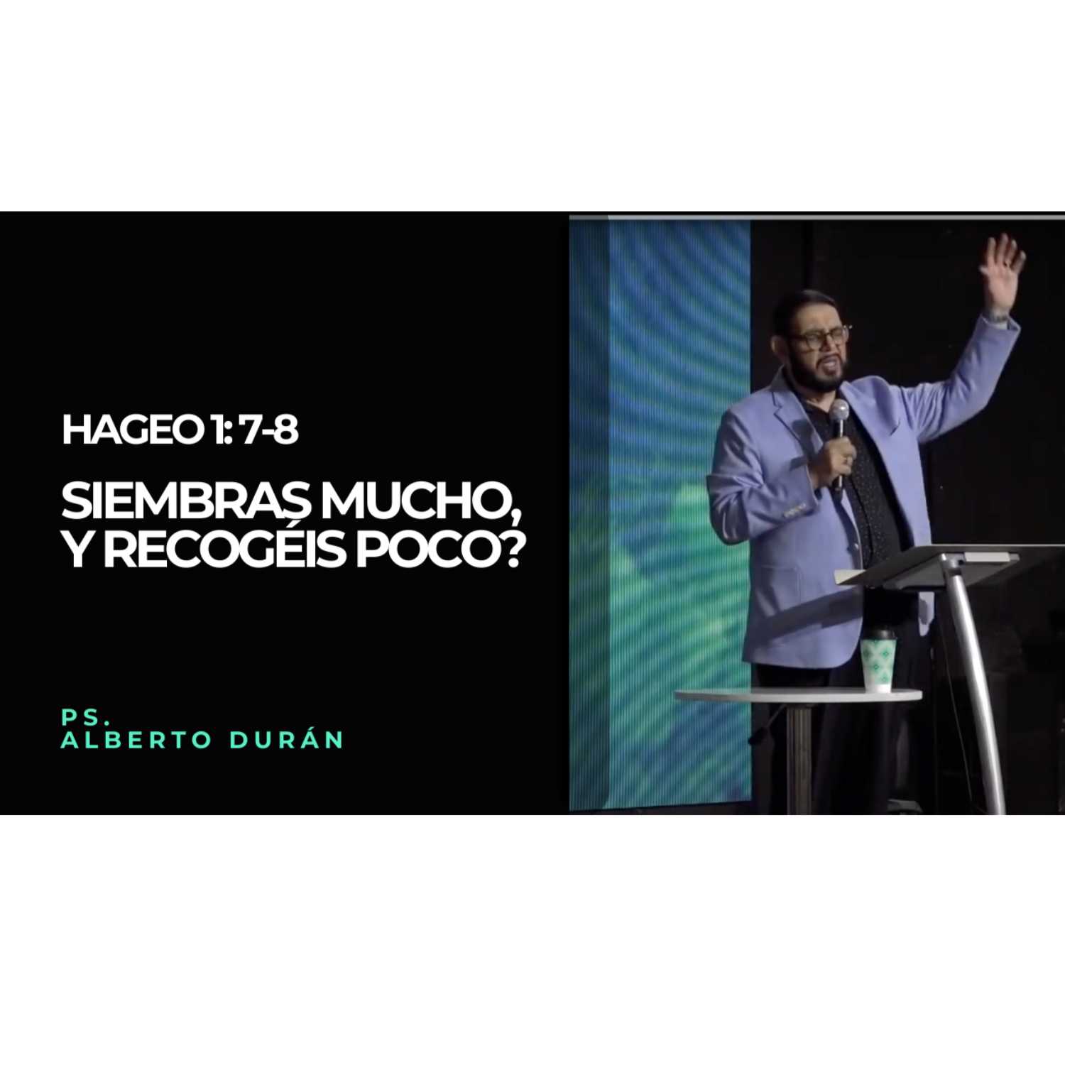 ⁣Hageo 1:7-8 Siembras Mucho Y Recoges Poco?