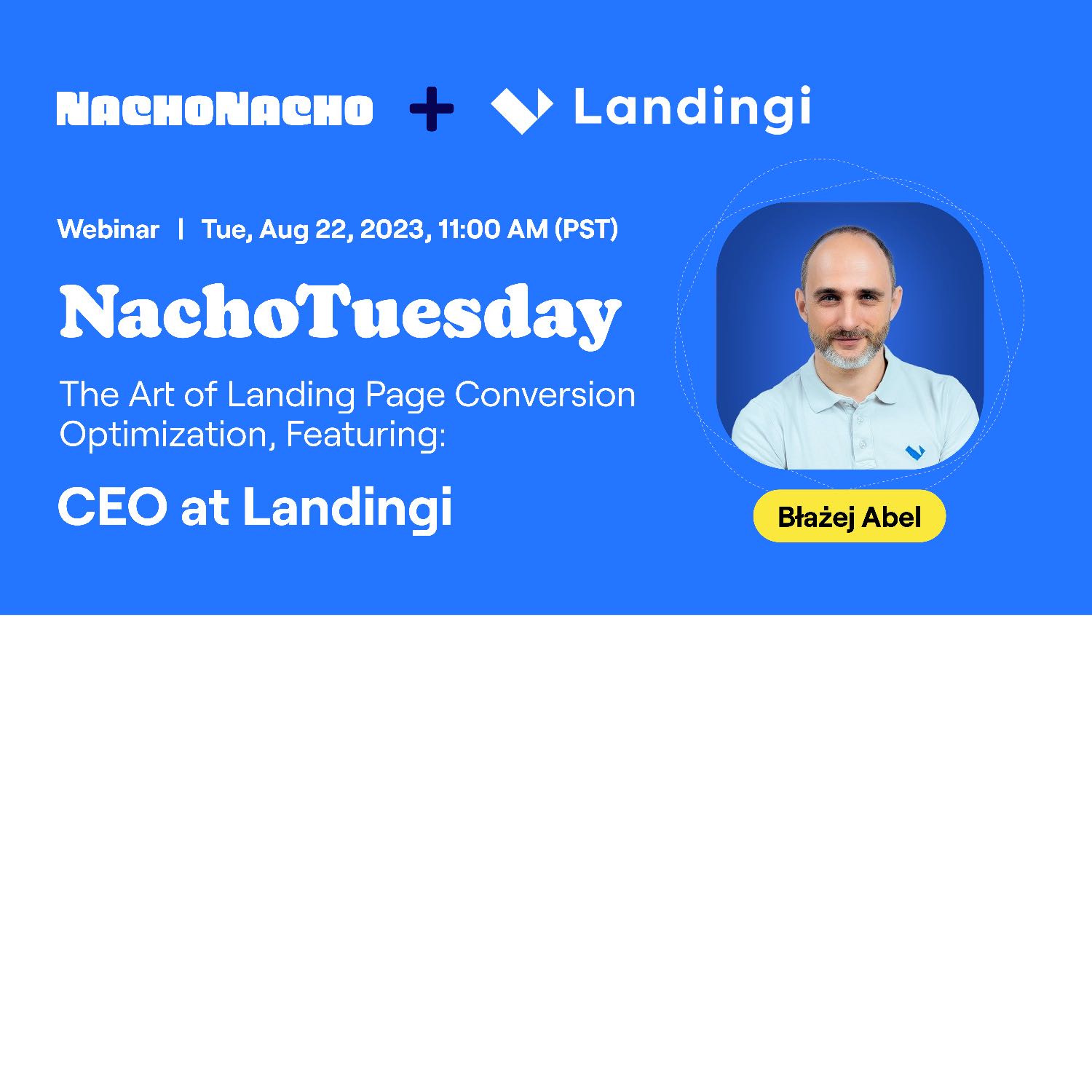 ⁣NachoTuesday: The Art of Landing Page Conversion Optimization