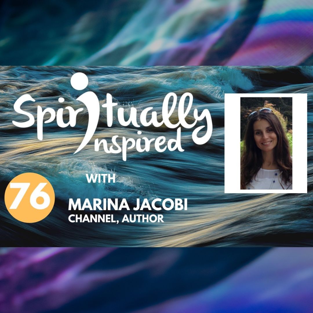 ⁣Spiritually Inspired podcast with Marina Jacobi.