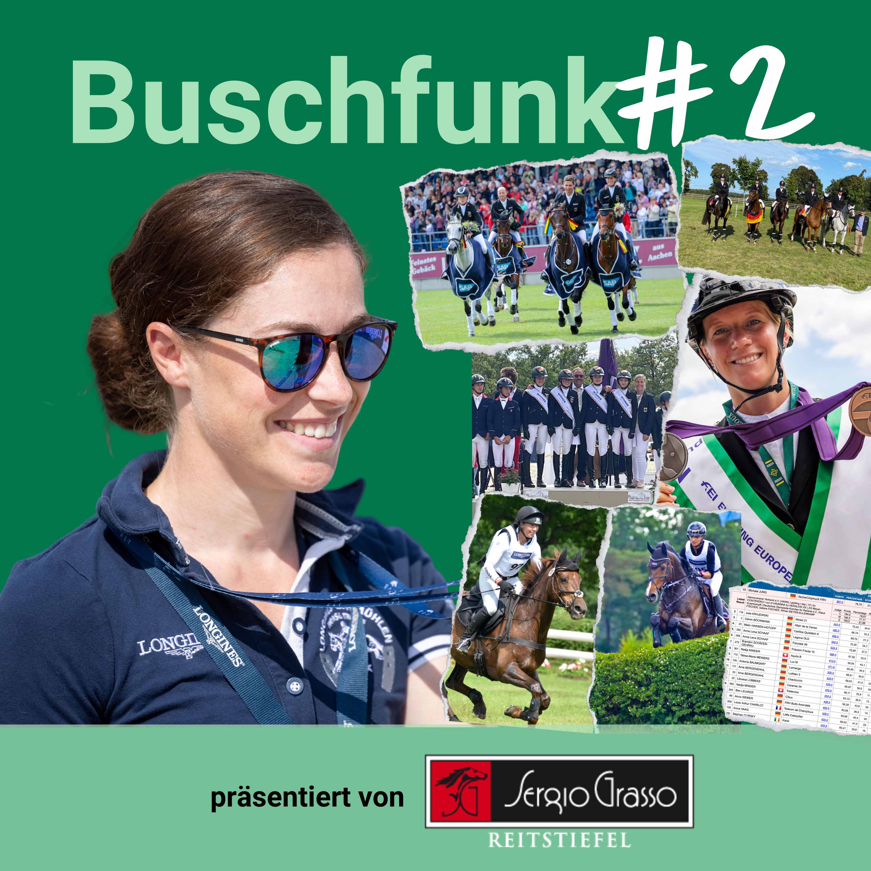 STAFFEL 4 FOLGE #14 – Buschfunk #2 – Die wichtigsten News aus der Vielseitigkeit präsentiert von Sergio Grasso