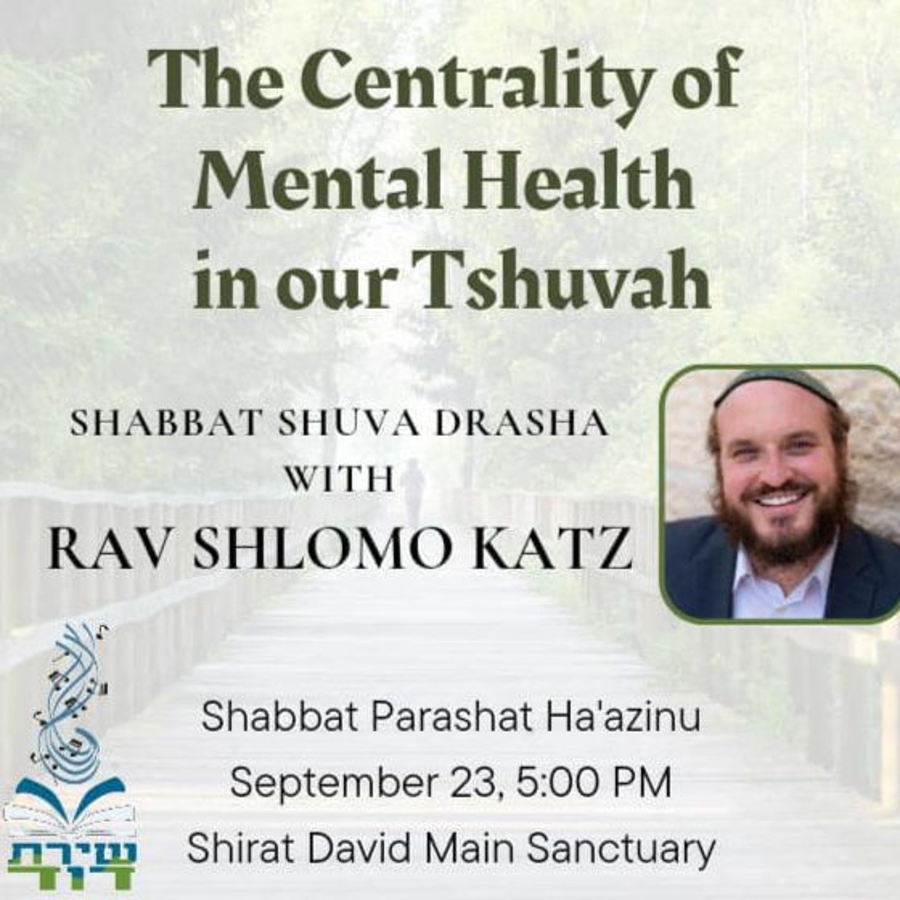 ⁣The Centrality  of Mental Health in our Tshuvah