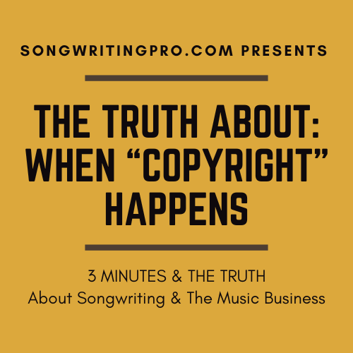 When "Copyright" Happens