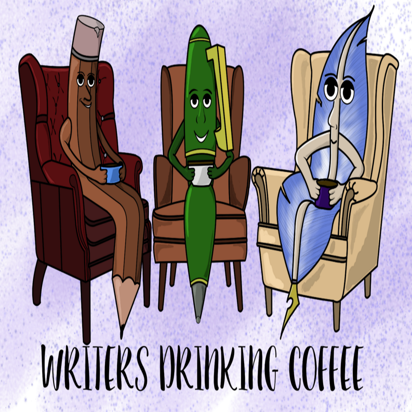 Writers Drinking Coffee 