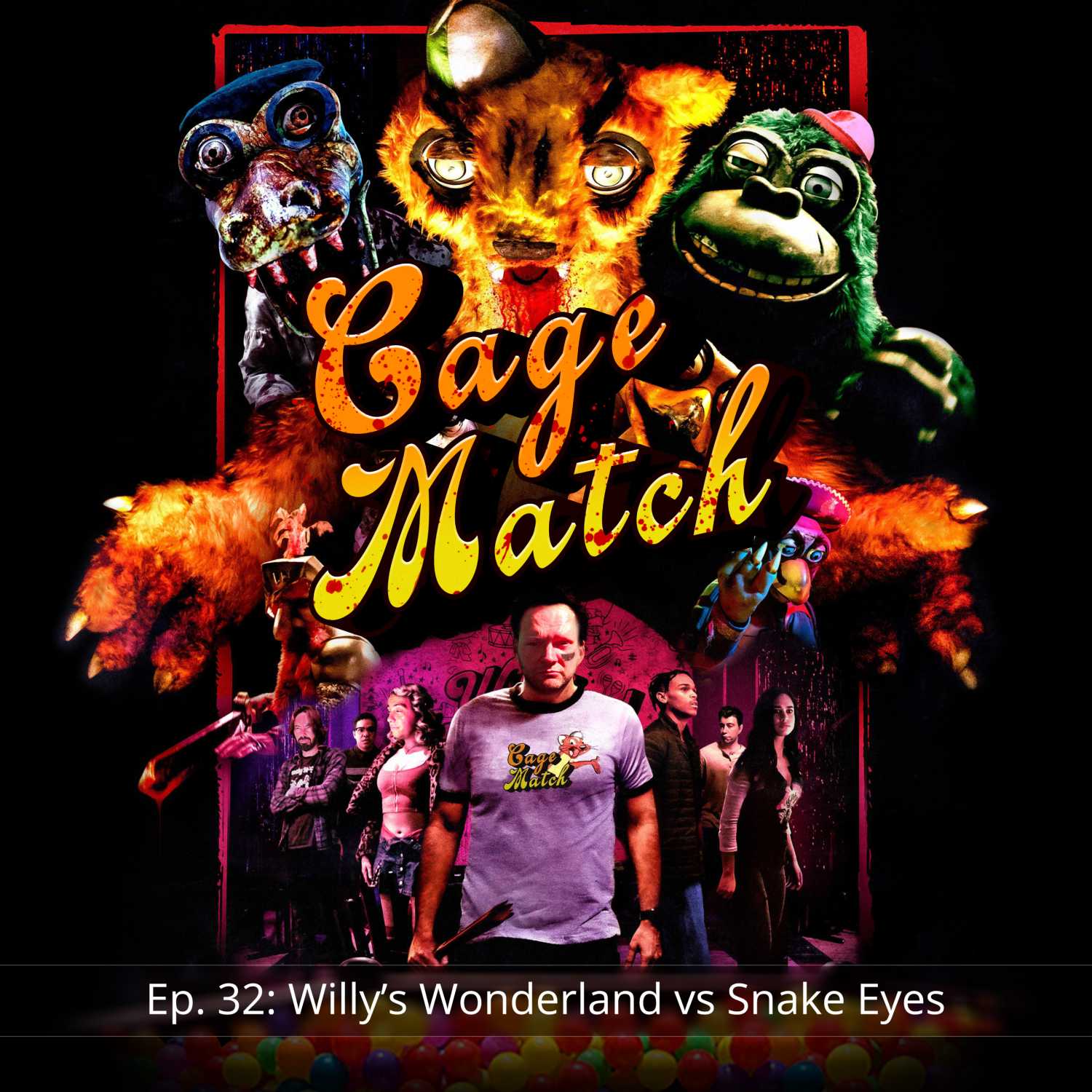 Willy's Wonderland vs Snake Eyes