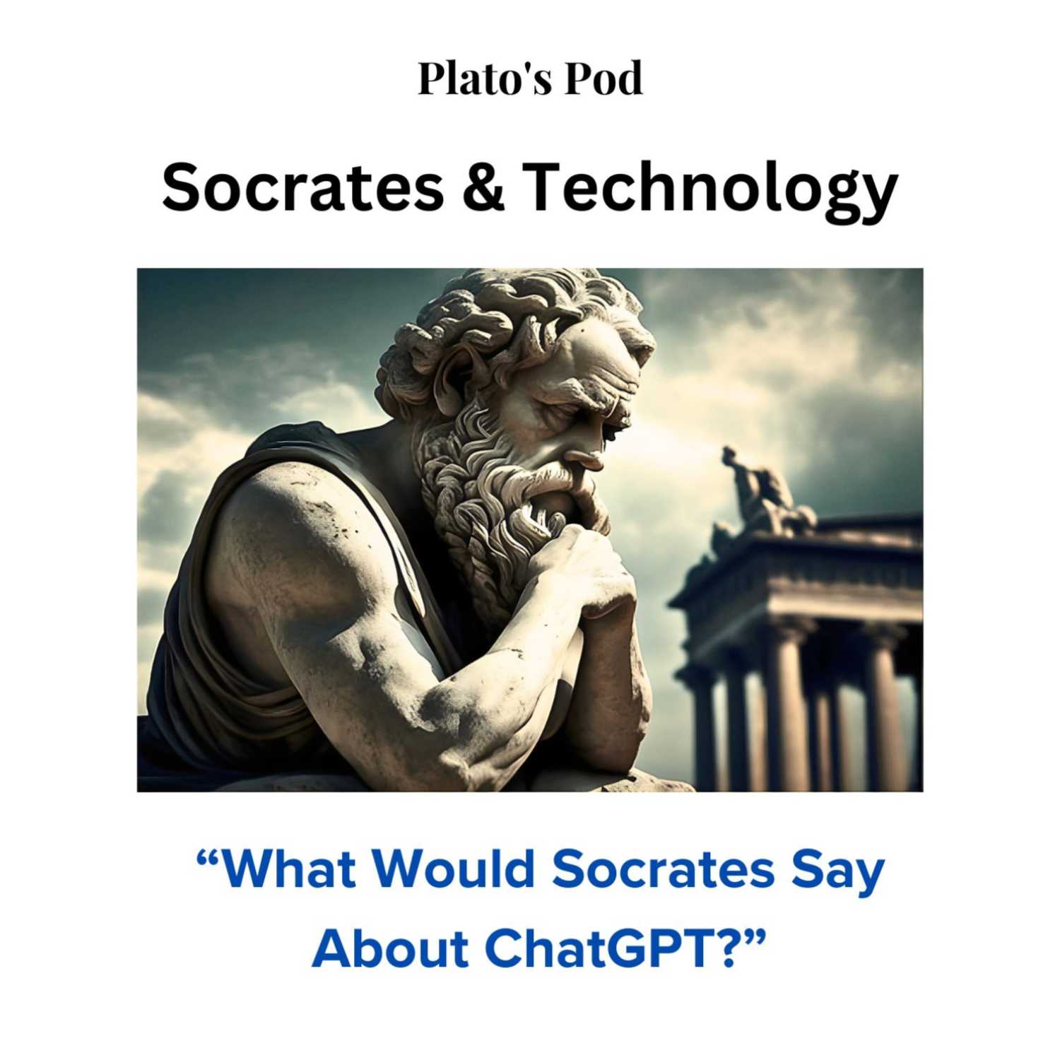 ⁣What Would Socrates Say About ChatGPT?