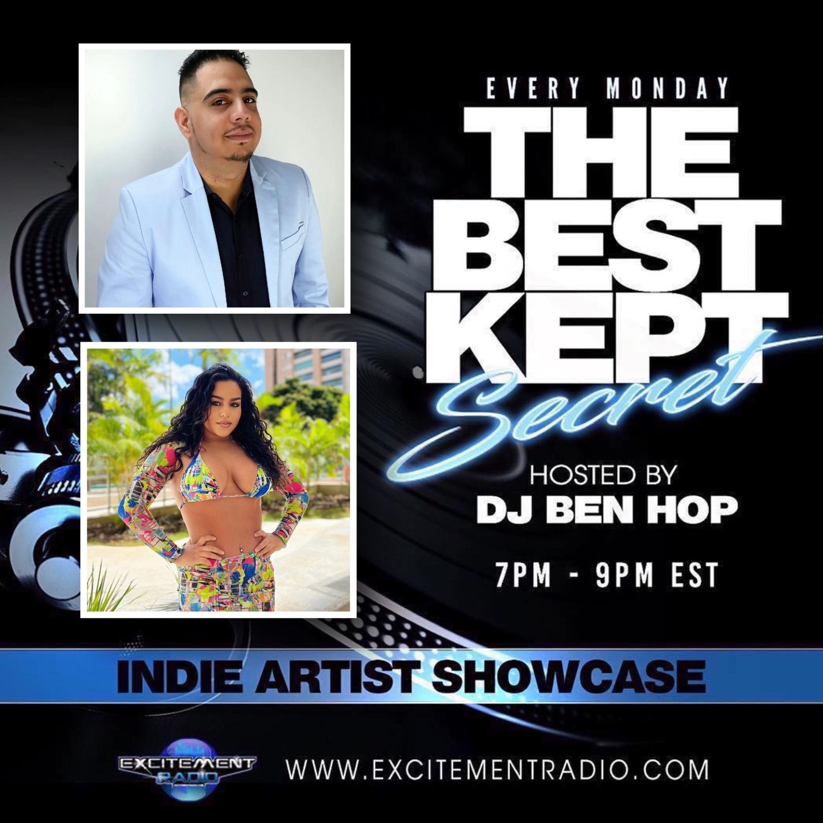 ⁣DJ Ben Hop "Best Kept Secret" Guest Mr. Hit Record & Gabby B