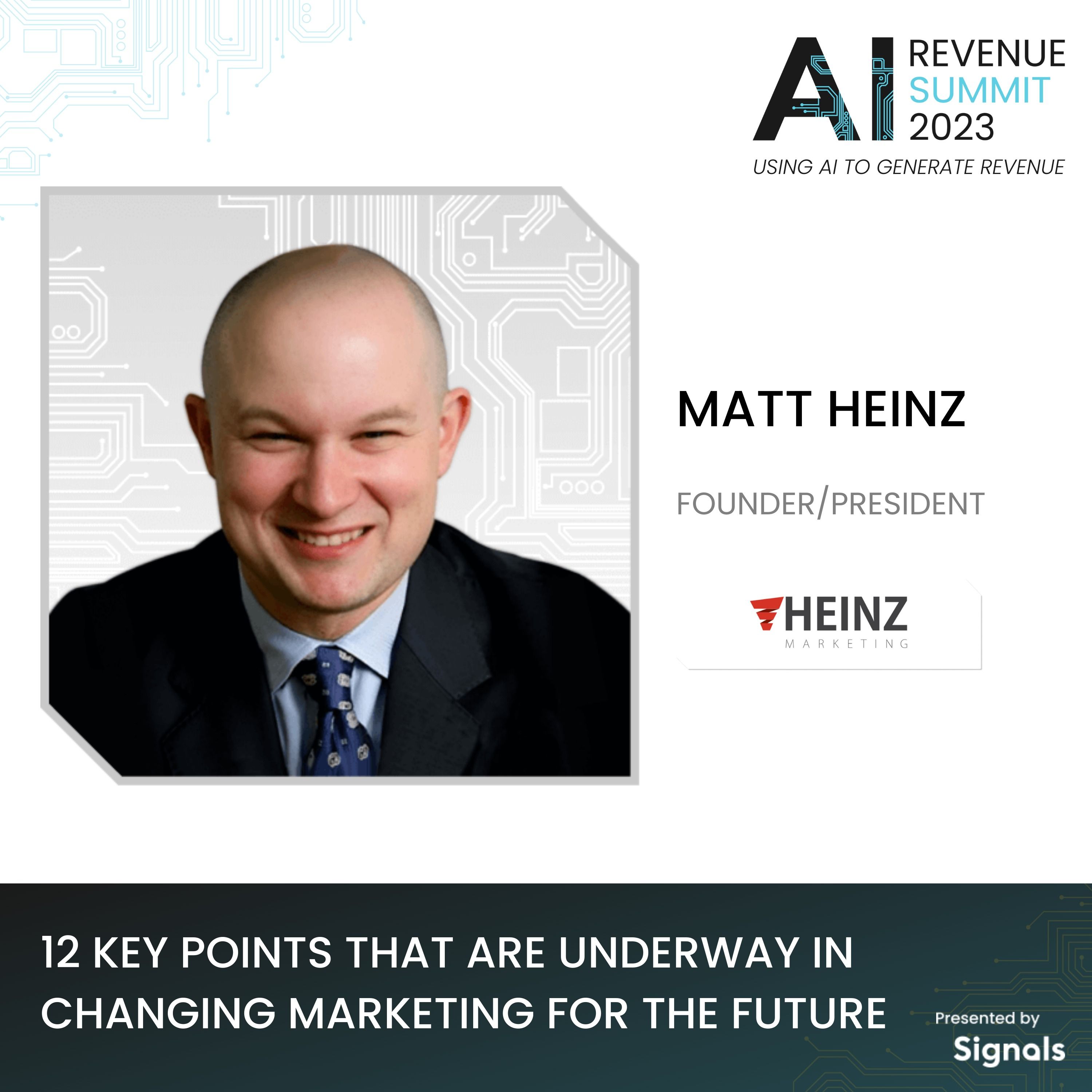 12 Key Points that are Underway in Changing Marketing for the Future