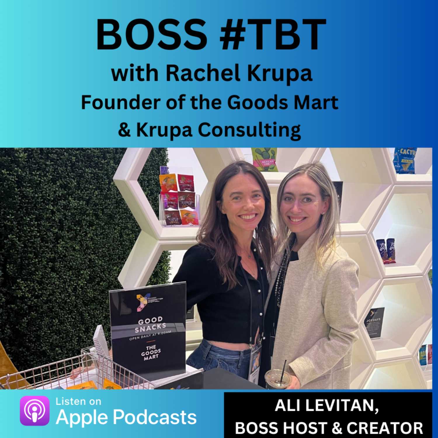 ⁣BOSS #TBT with Rachel Krupa, Founder Goods Mart & Krupa Consulting