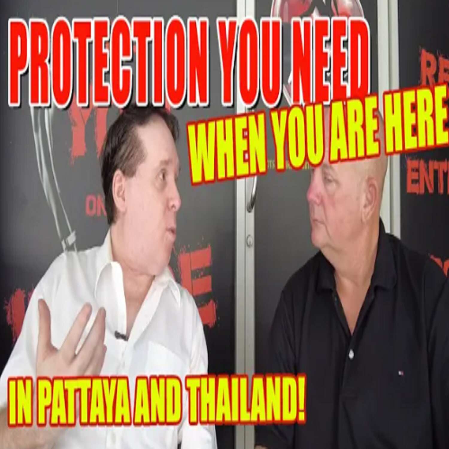 Protection you just must have coming to Pattaya and Thailand!