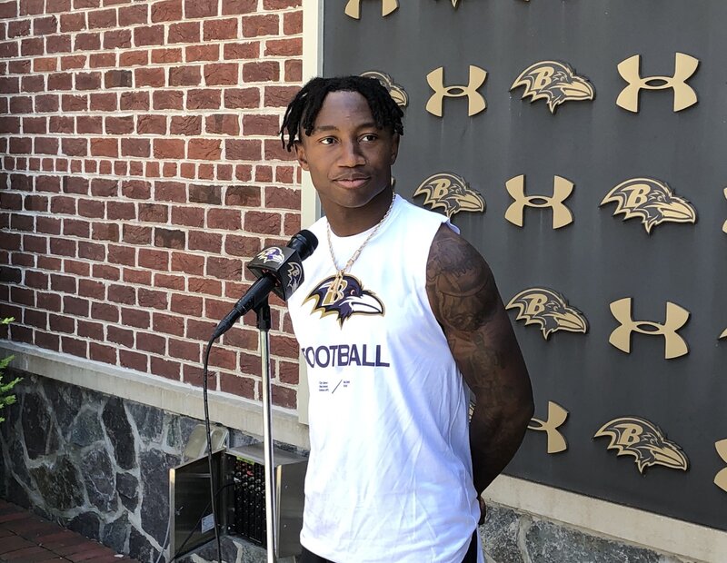 ⁣Zay Flowers feeling more comfortable in Ravens offense with each passing week