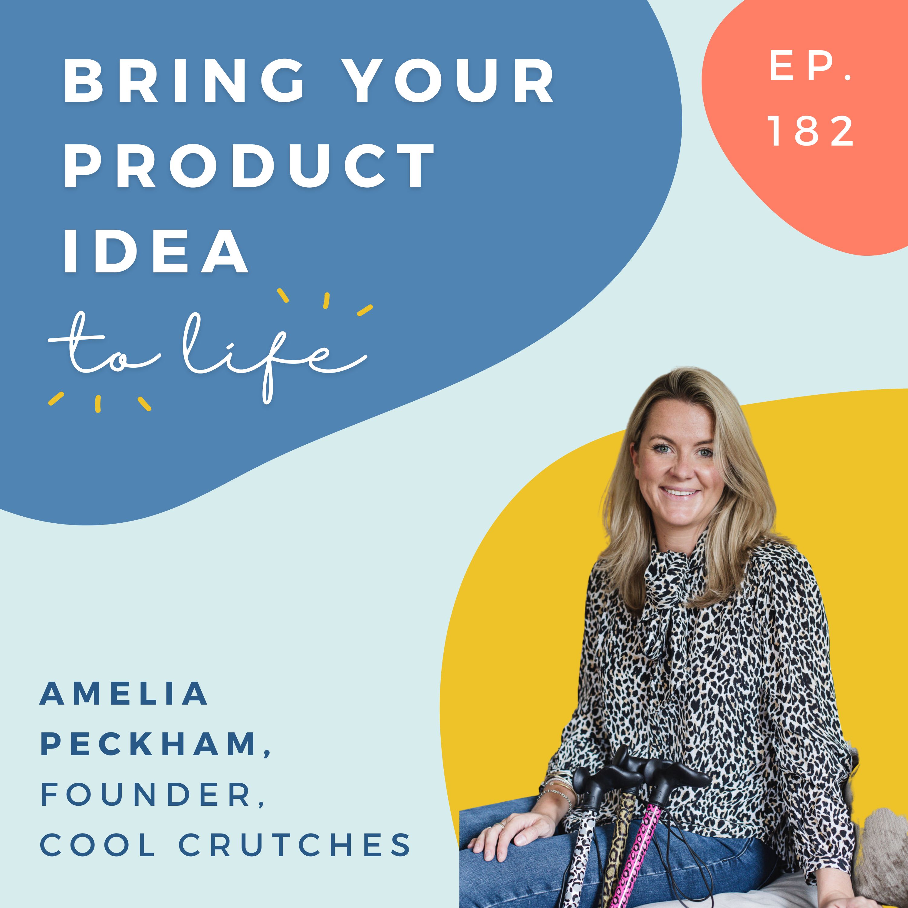 ⁣Selling products that meet a need - Amelia Peckham - Cool Crutches