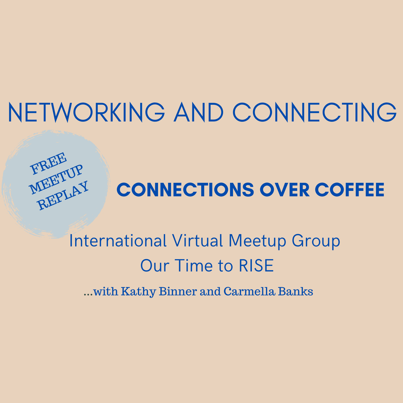 September 15, 2023, Connections Over Coffee | ELEVATE