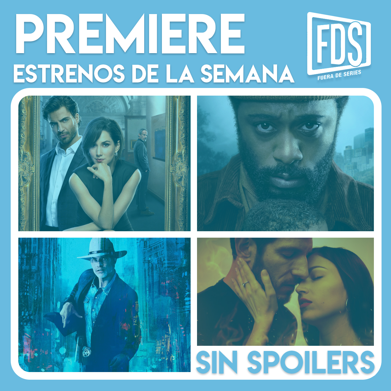 ⁣Sábado de SPAM: El Cuerpo en Llamas, Justified: Ciudad Salvaje, The Changeling, Los Artistas: Primeros Trazos, Beyond Paradise y Las Cintas de Rosa Peral | Premiere